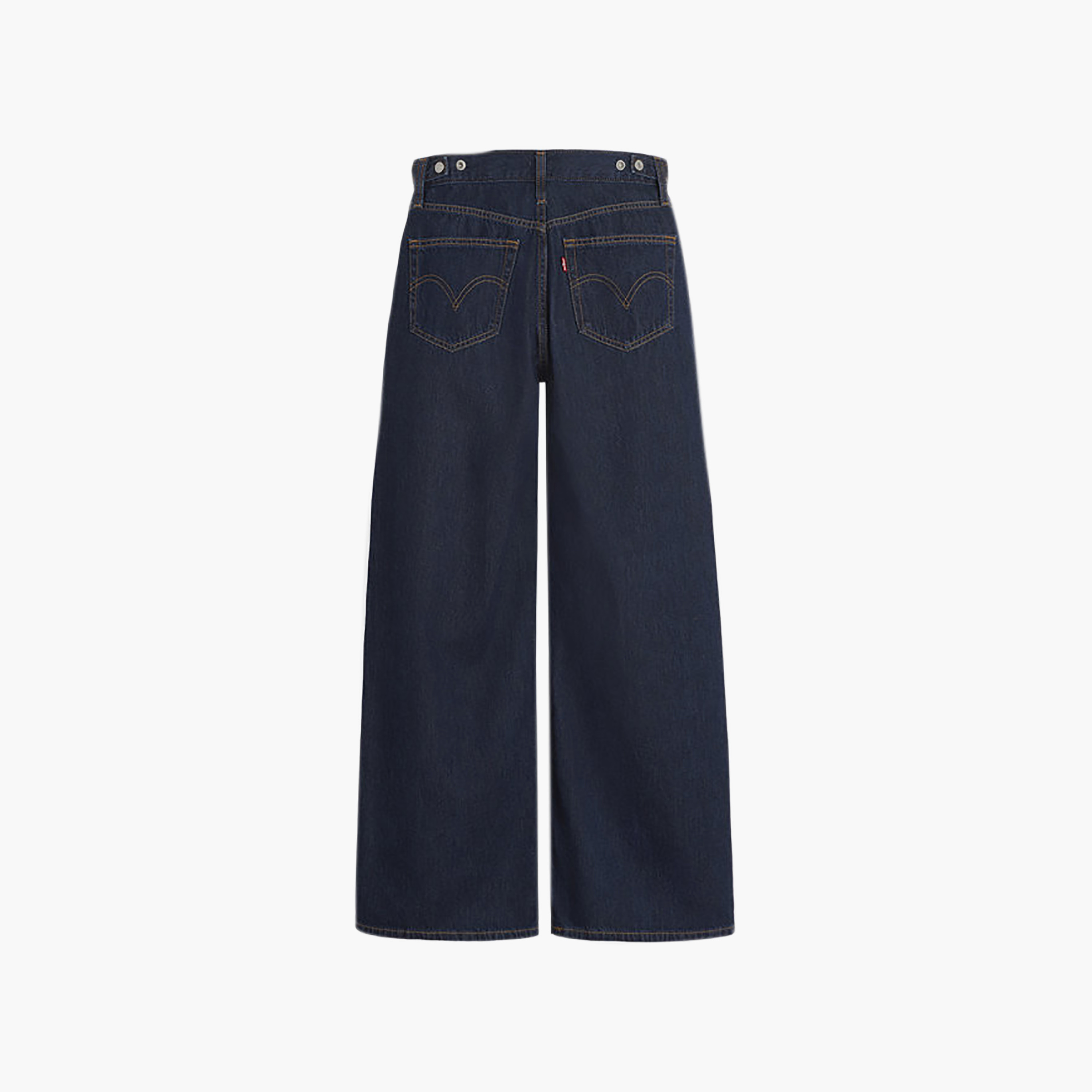 Levi's Cinch Baggy Fit Blue Plain Women's Jeans Inseam 31-women-clothing-jeans-image-5