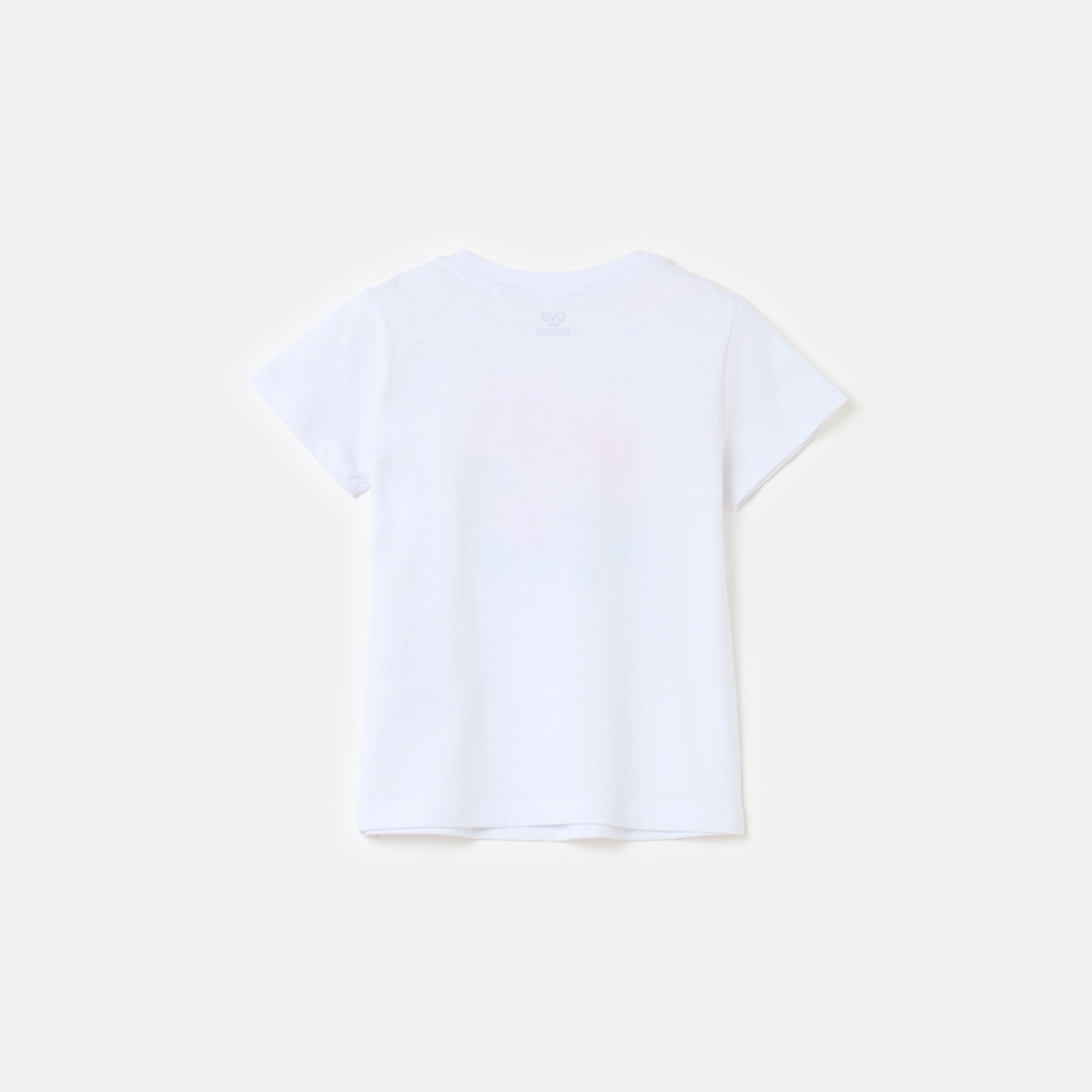 تي شيرت مطبوع بأكمام قصيرة من أوه في إس-girls-clothing-tshirts-image-2