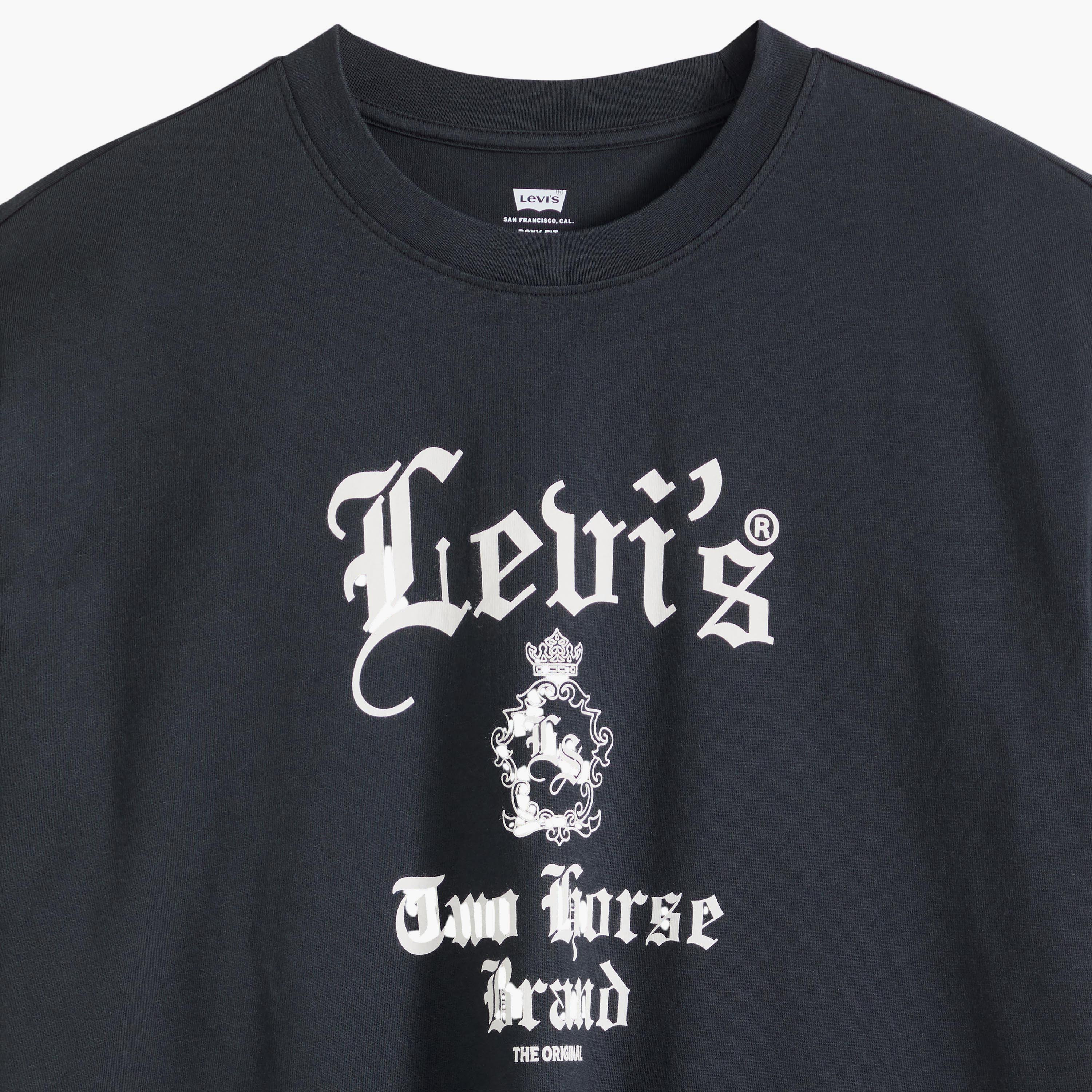 تي شيرت رجالي بطبعة نصية ورقبة دائرية وأكمام قصيرة من ليفايس-men-clothing-tshirtsandpolos-tshirts-image-5