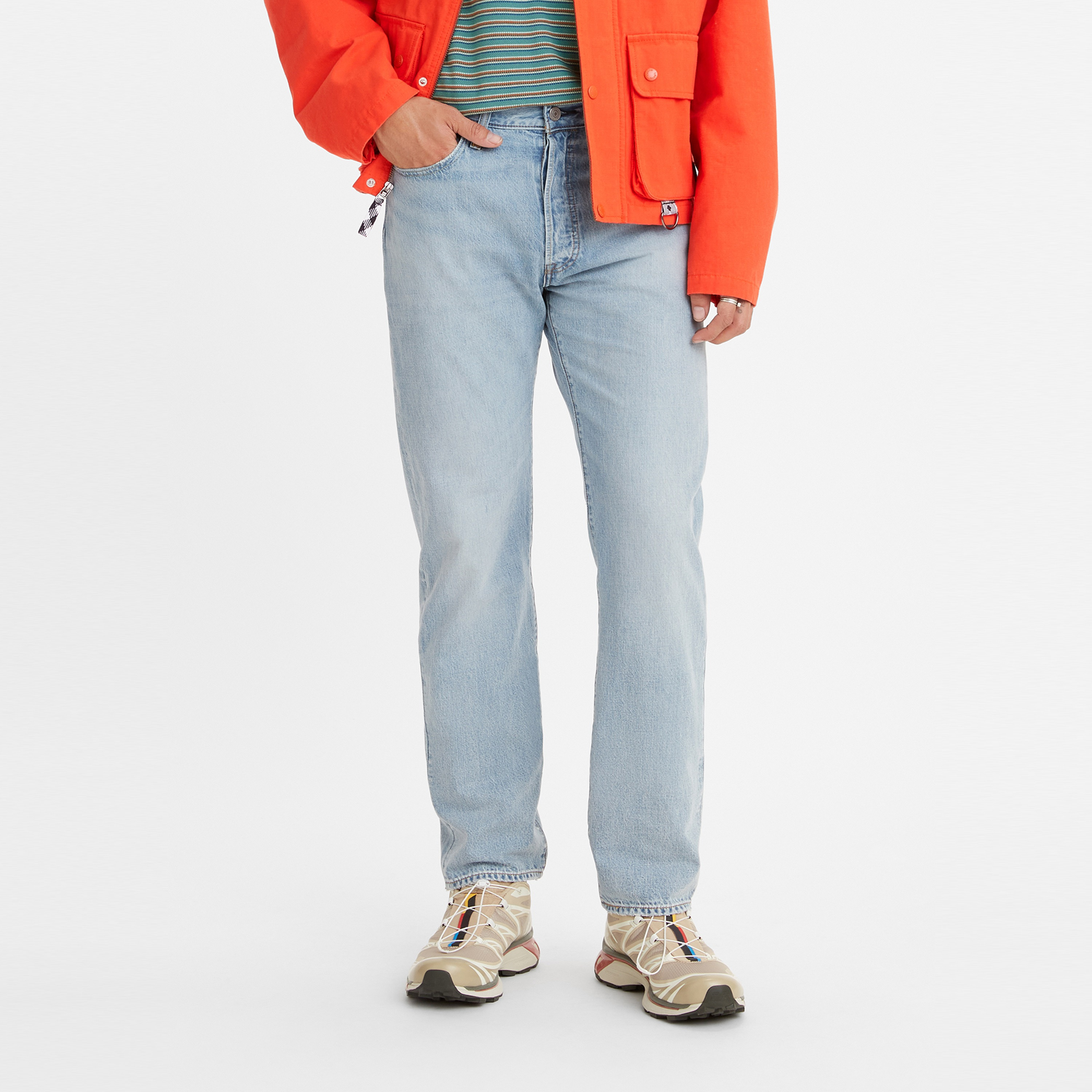 بنطال جينز من ليفايز 501 ذو قصة مستقيمة وجيب متوسط الارتفاع-men-clothing-bottoms-jeans-image-1