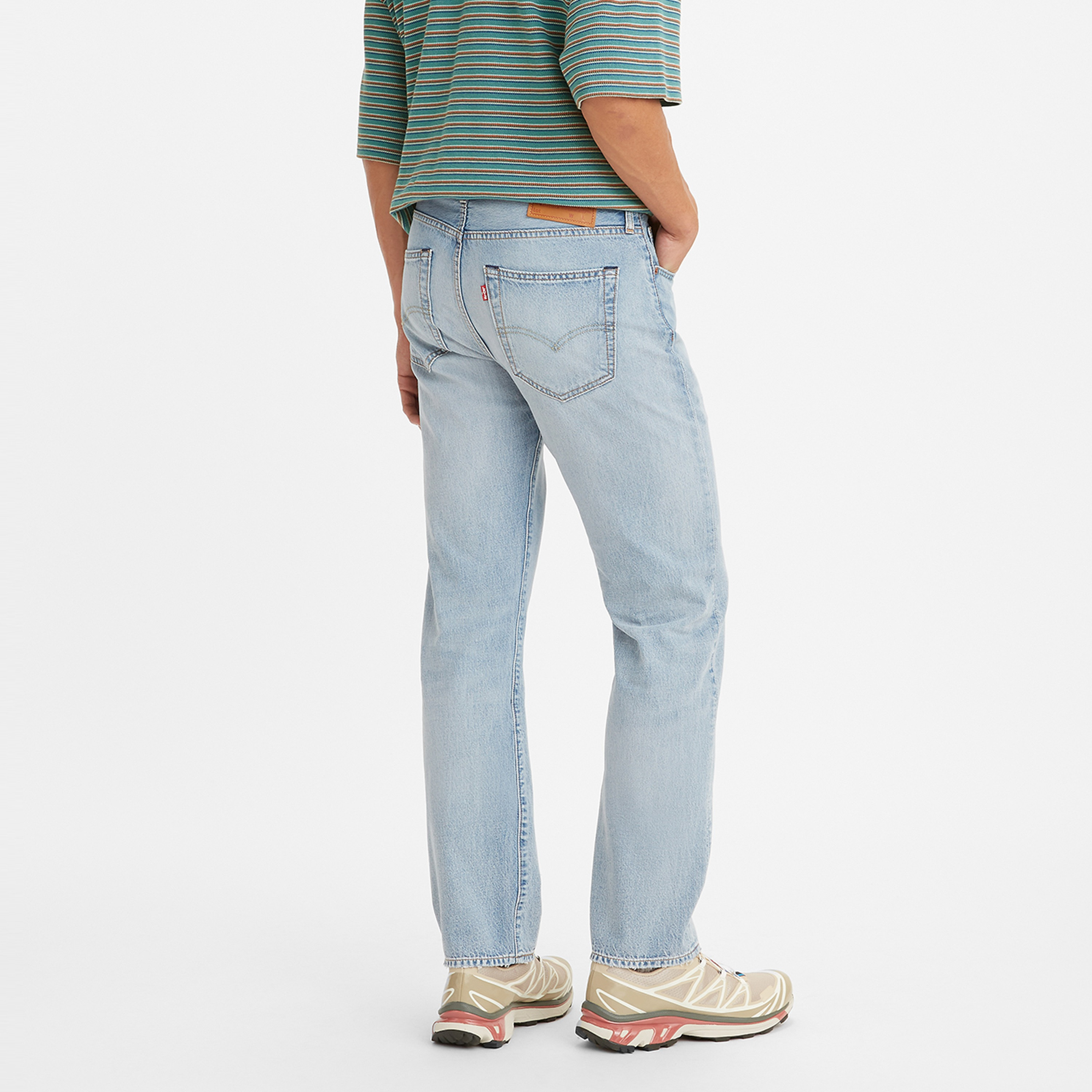 Levi's 501 Straight Fit Mid Rise Pocket Detail Jeans-men-clothing-bottoms-jeans-image-3