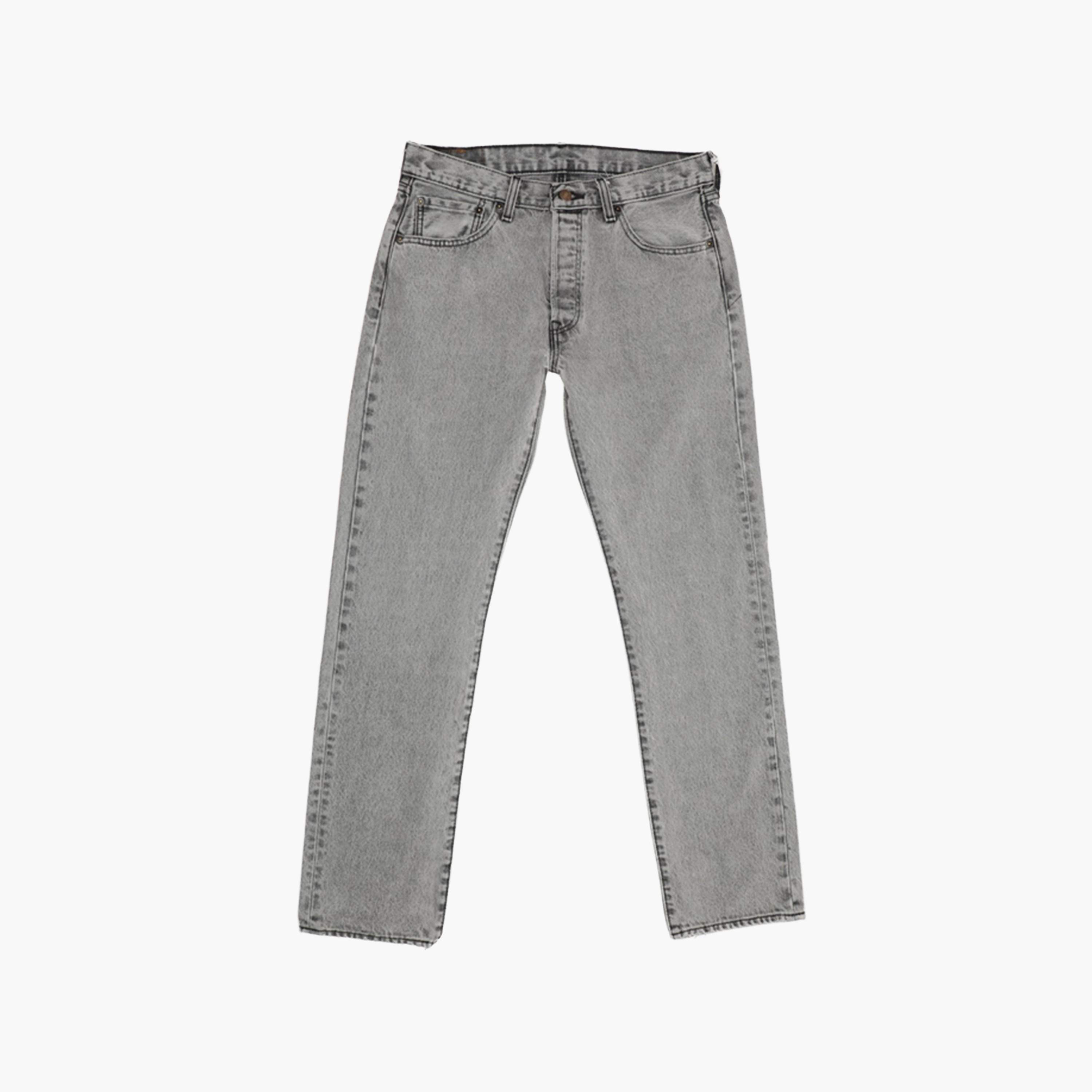 ليفايز- بنطال جينز للرجال خصر منخفض قصة مستقيمة- رمادي-men-clothing-bottoms-jeans-image-5