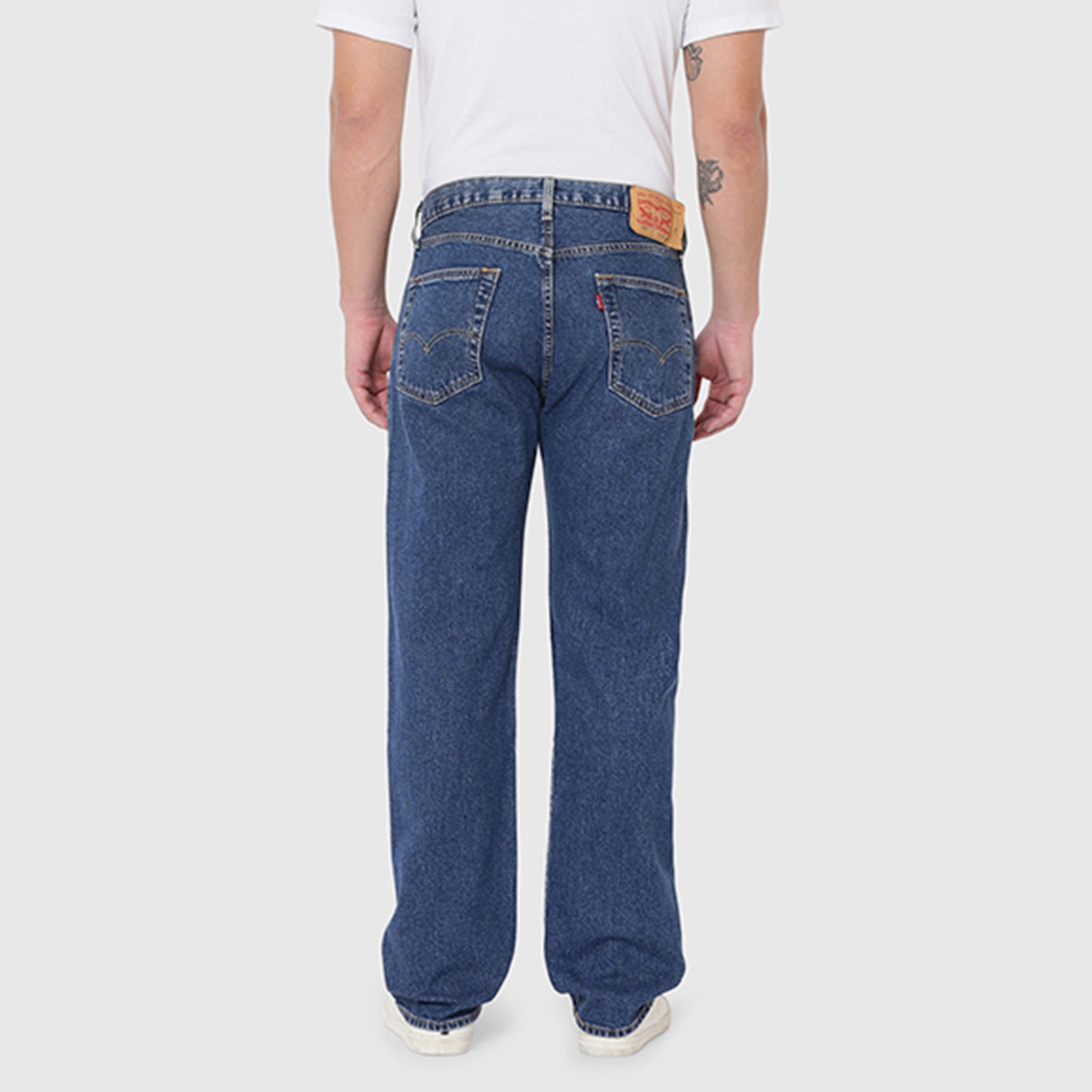 جينز ليفايز ستريت فيتس أزرق بخمسة جيوب داخلية للرجال 32-men-clothing-bottoms-jeans-image-4