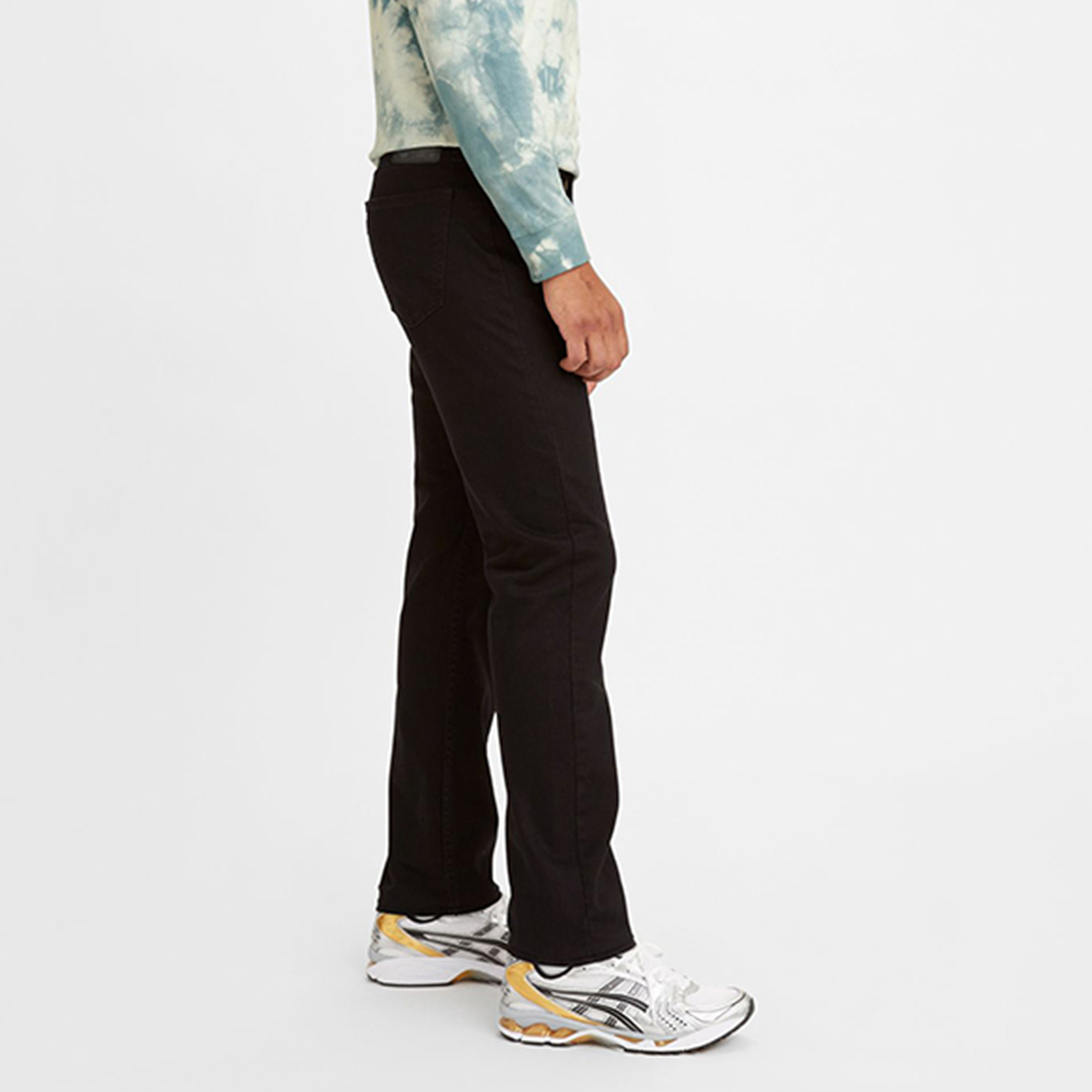Levi's 505 Straight Fit Black 5-Pocket Men's Jeans Inseam 32-men-clothing-bottoms-jeans-image-3