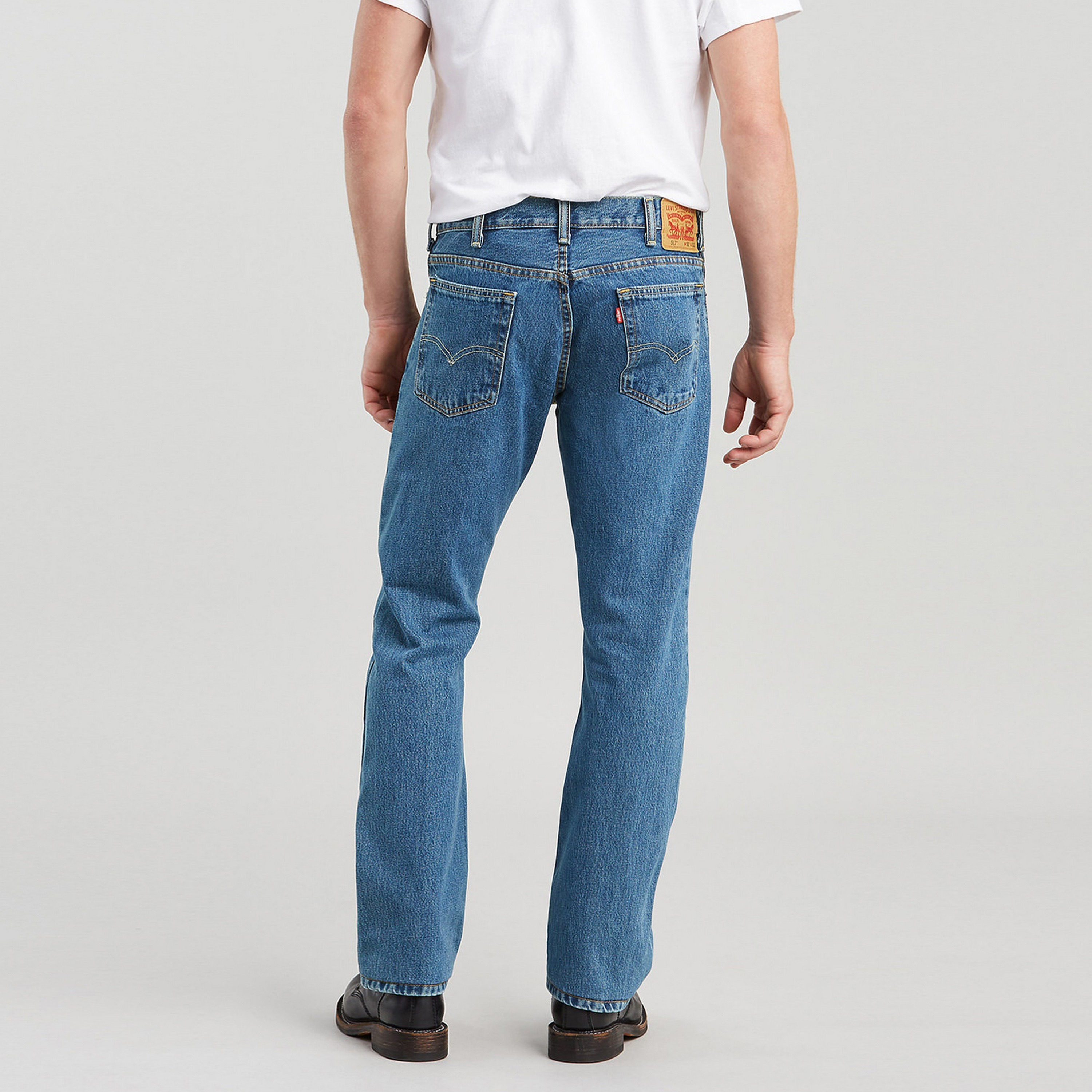 Levi's 517 Mid Rise Bootcut Pocket Detail Jeans-men-clothing-bottoms-jeans-image-3