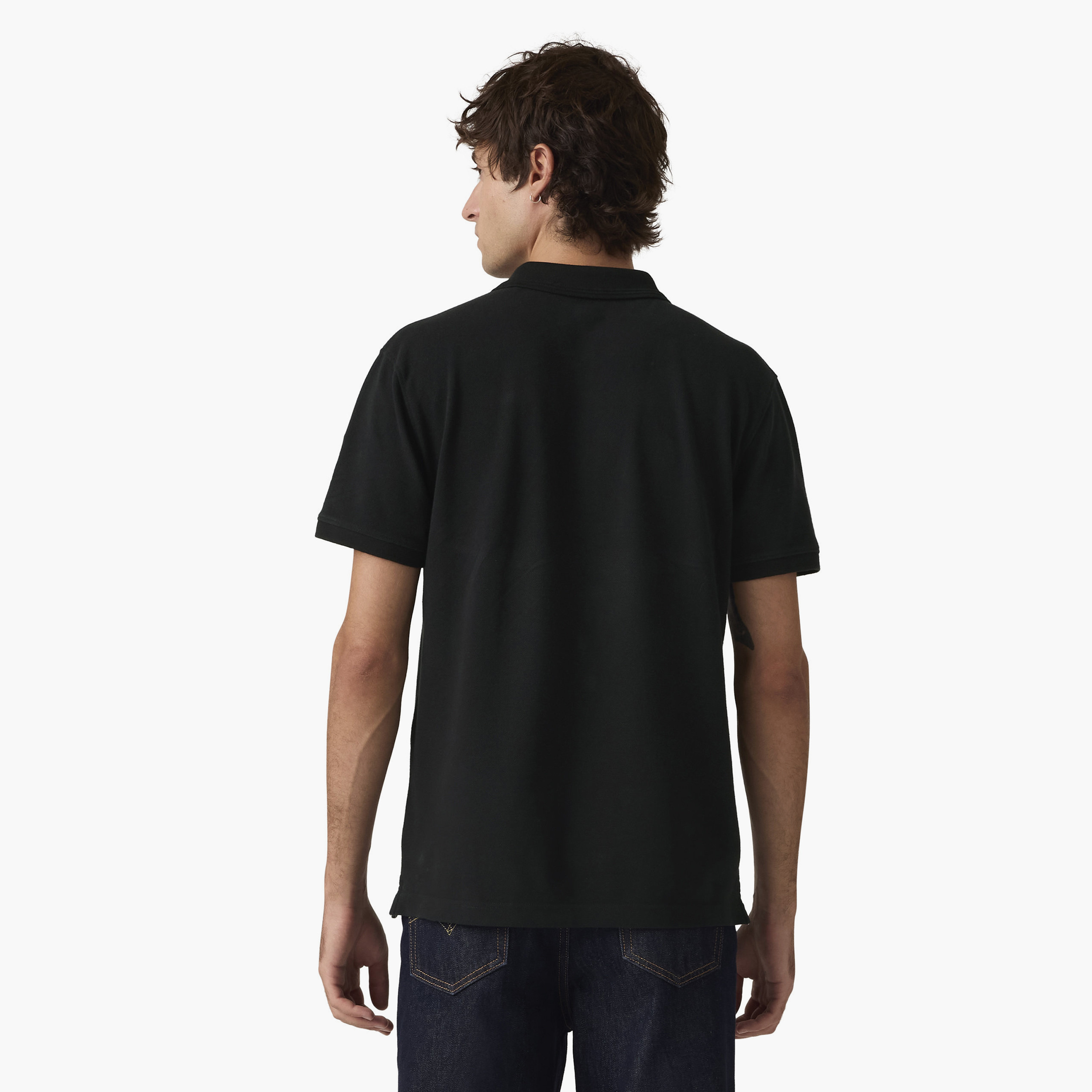 Levi's Plain Collared Short Sleeves Men's Polo T-Shirt-men-clothing-tshirtsandpolos-polos-image-4