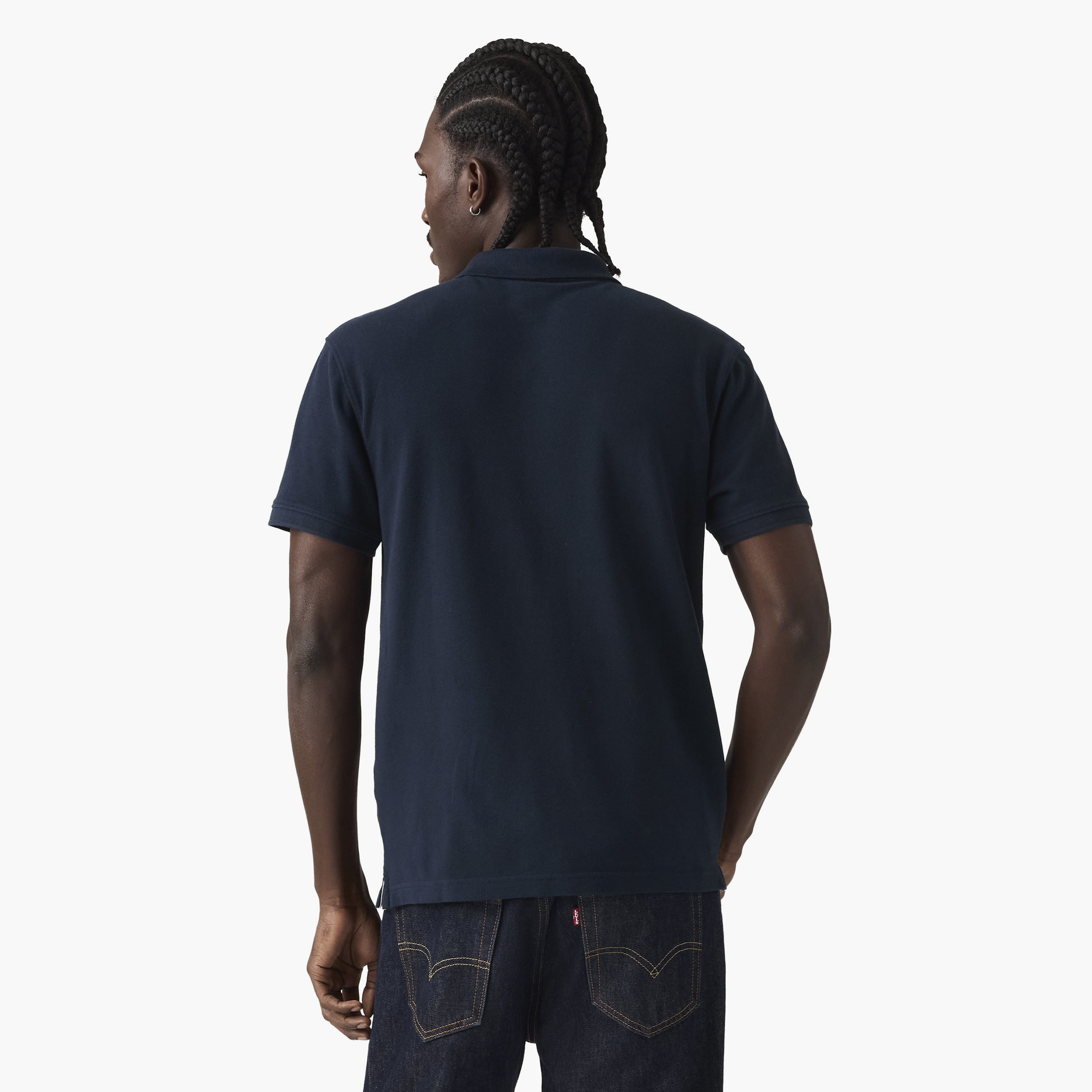 Levi's Plain Collared Short Sleeves Men's Polo T-Shirt-men-clothing-tshirtsandpolos-polos-image-4