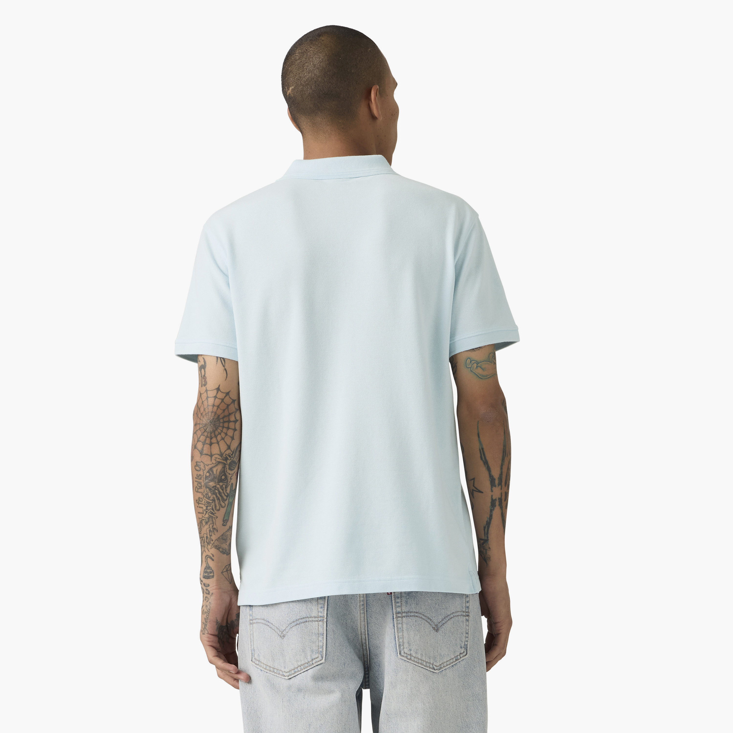 Levi's Plain Collared Short Sleeves Men's Polo T-Shirt-men-clothing-tshirtsandpolos-polos-image-4