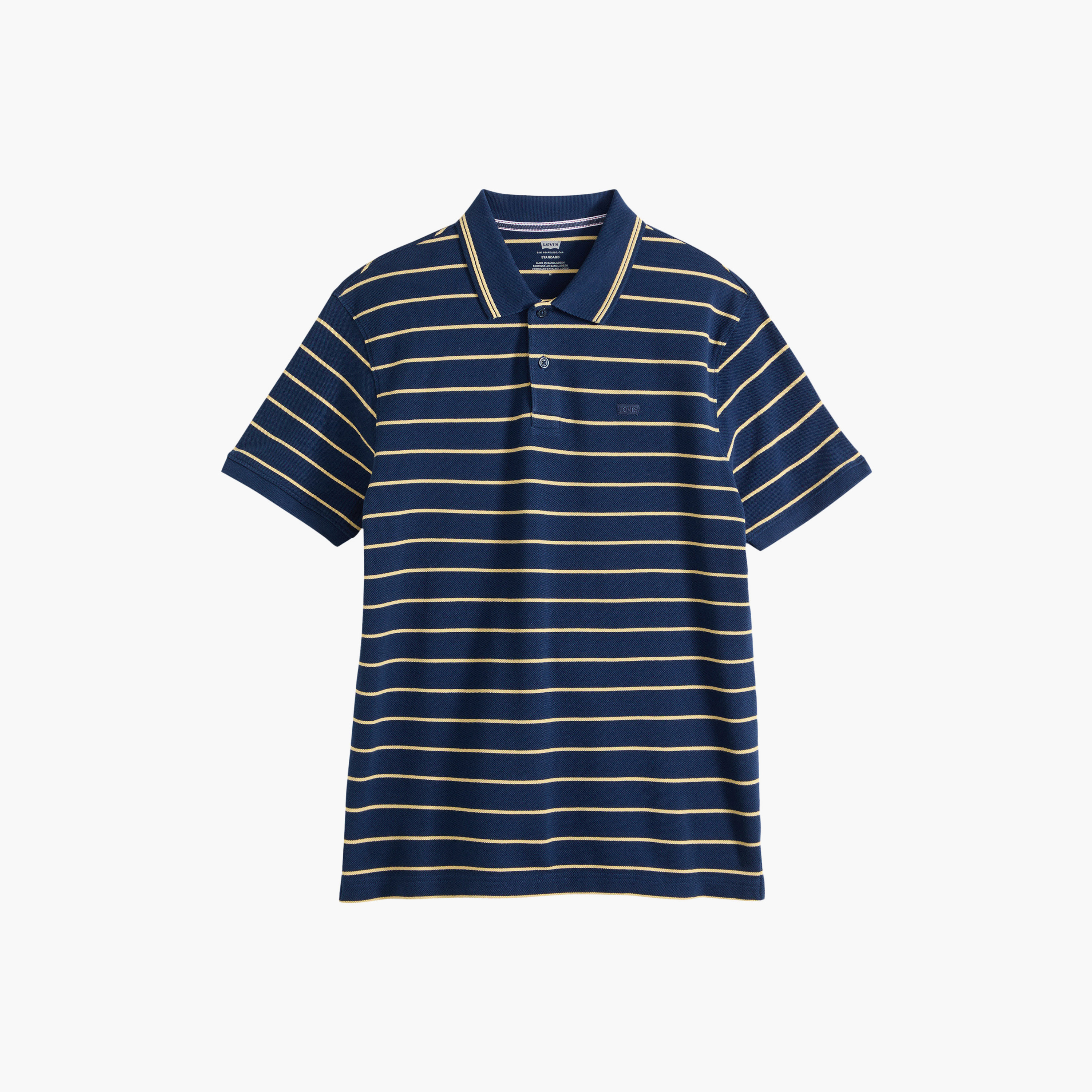 تيشيرت بولو رجالي مخطط بياقة وأكمام قصيرة من ليفايز-men-clothing-tshirtsandpolos-polos-image-5