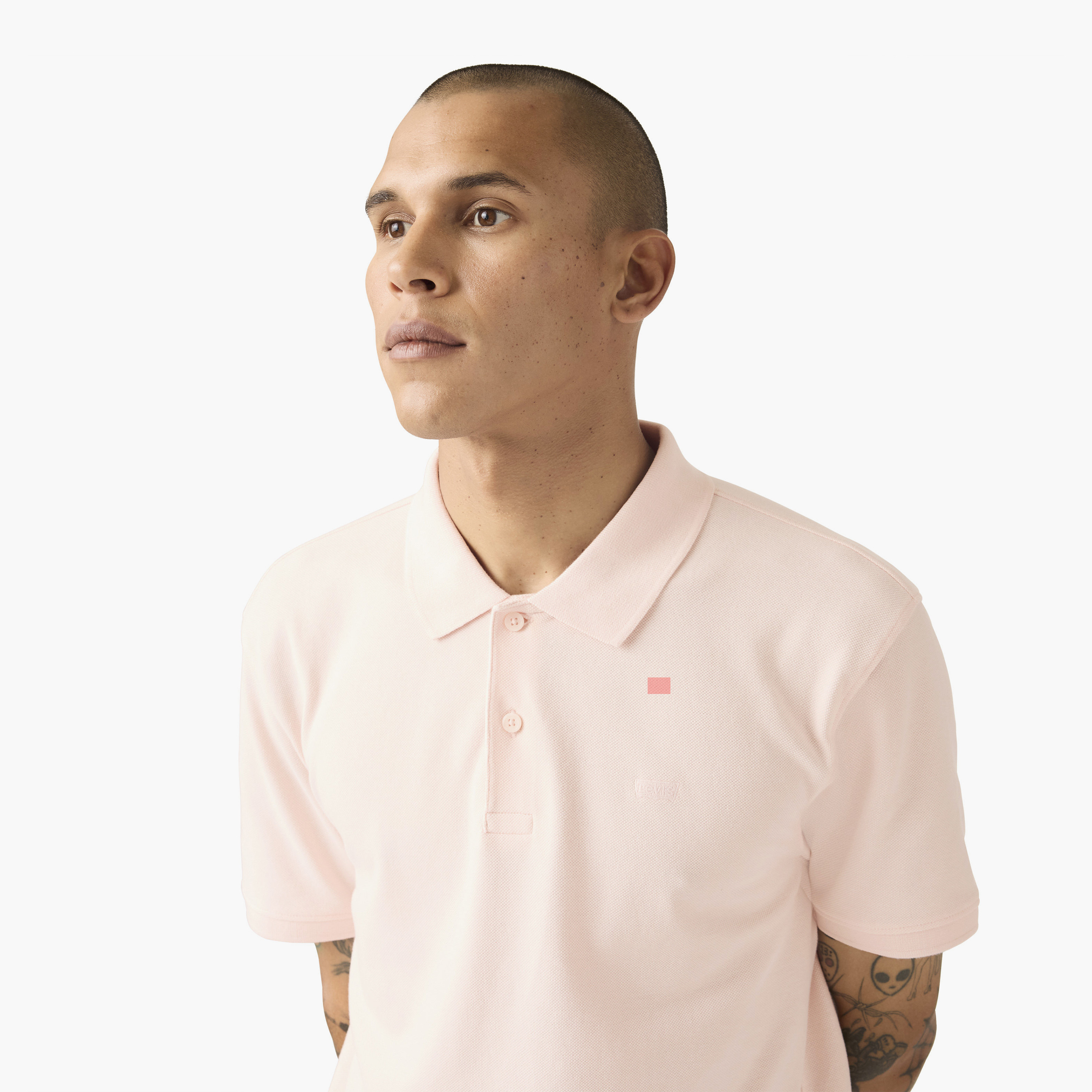 Levi's Plain Collared Short Sleeves Men's Polo T-Shirt-men-clothing-tshirtsandpolos-polos-image-3
