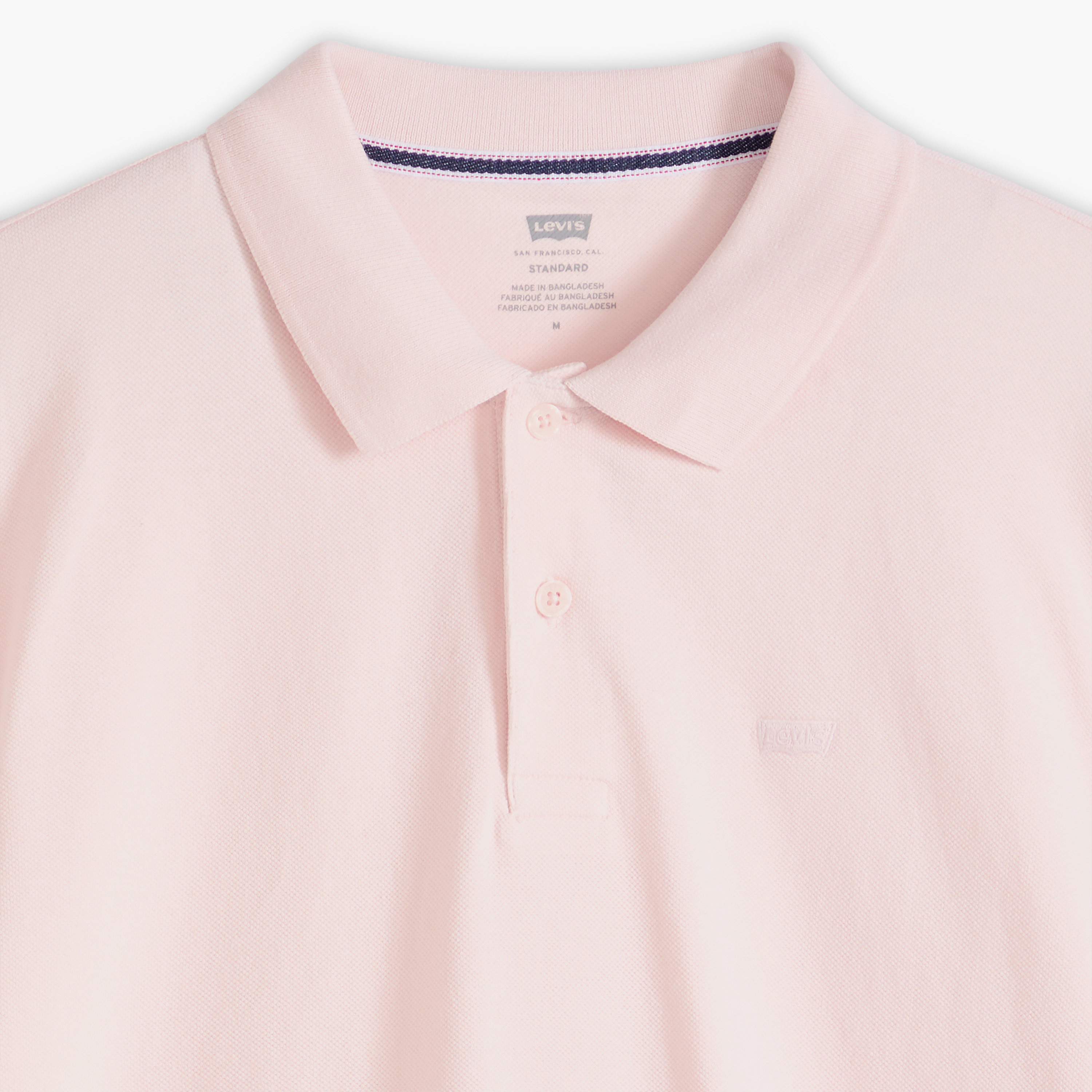 تي شيرت بولو رجالي سادة بأكمام قصيرة وياقة من ليفايس-men-clothing-tshirtsandpolos-polos-image-6