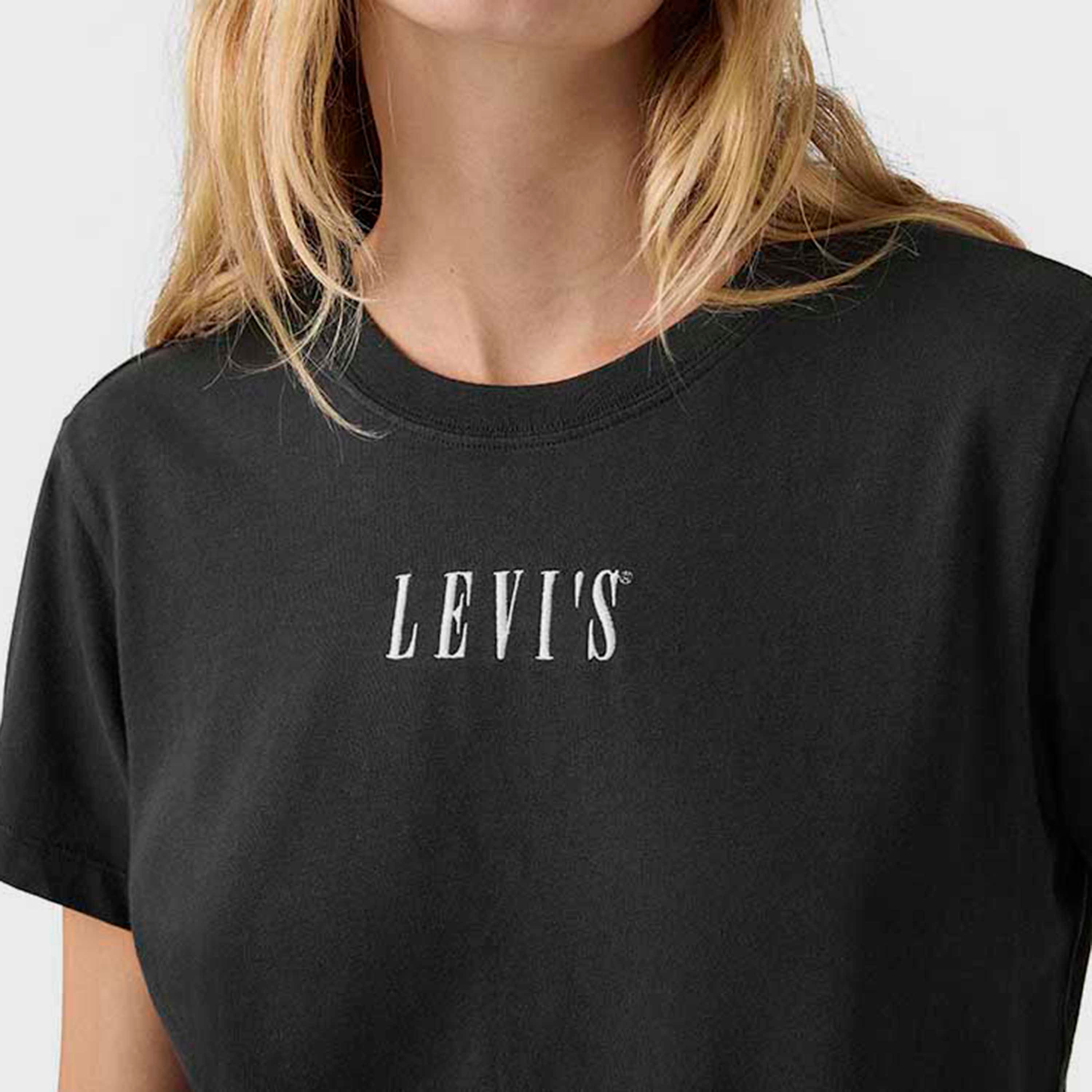 Levi's Logo Crew Neck Short Sleeves Women's T-Shirt-women-clothing-tshirts-image-7