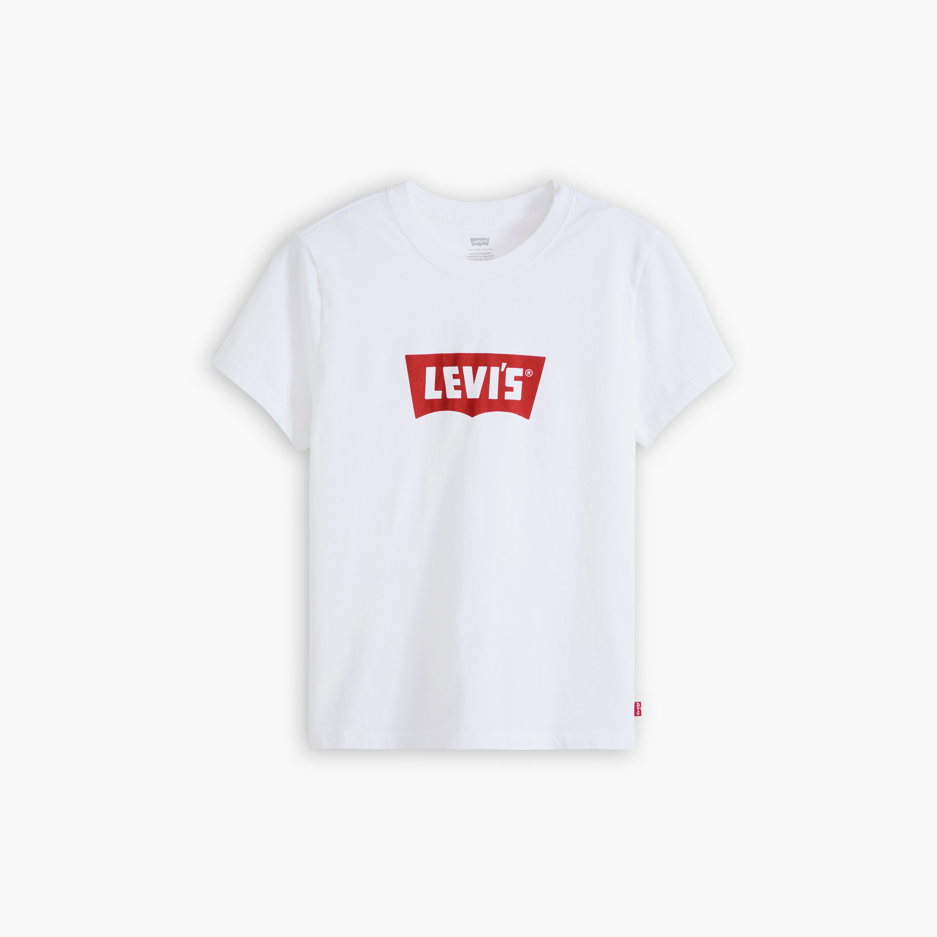 تيشيرت حريمي بأكمام قصيرة وياقة دائرية، بطبعة زهور جرافيك من ليفايس.-women-clothing-tshirts-image-4