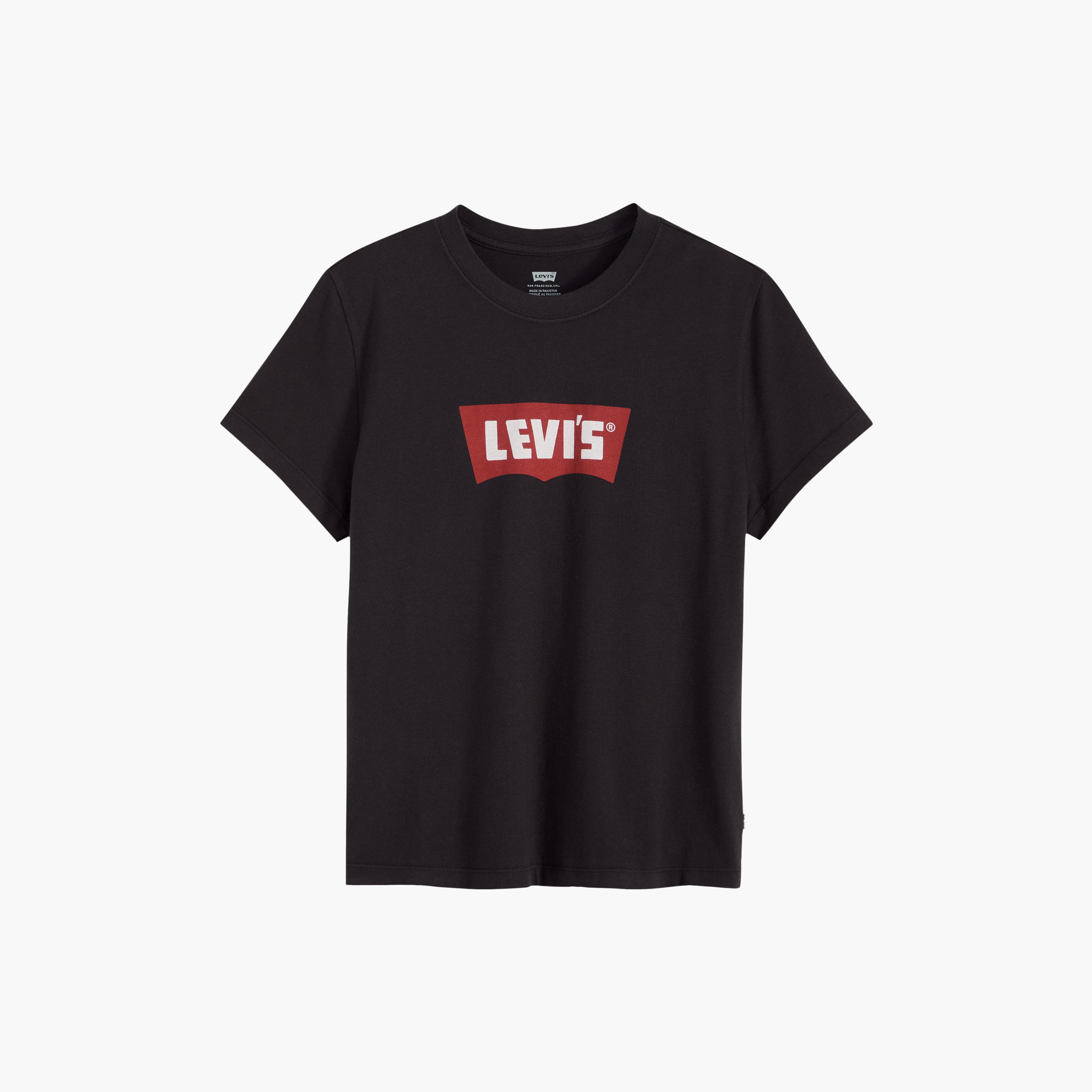تيشيرت حريمي بأكمام قصيرة وياقة دائرية، بطبعة زهور جرافيك من ليفايس.-women-clothing-tshirts-image-5