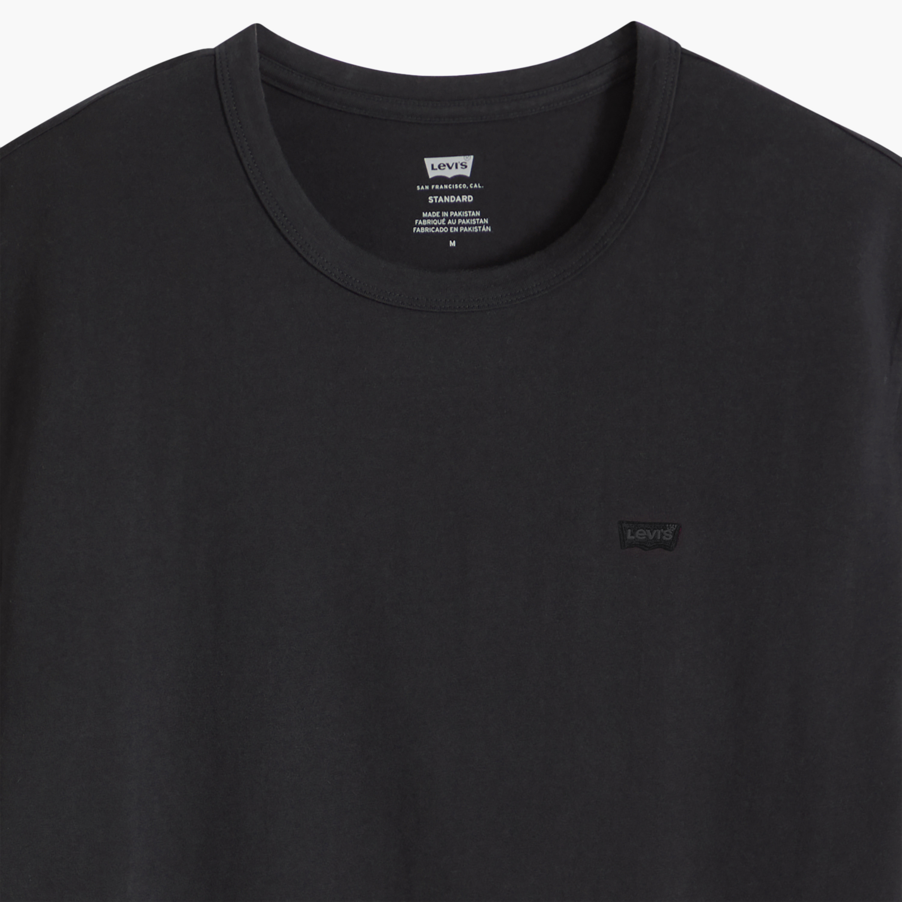 تي شيرت رجالي سادة بياقة دائرية وأكمام قصيرة من ليفايس-men-clothing-tshirtsandpolos-tshirts-image-5