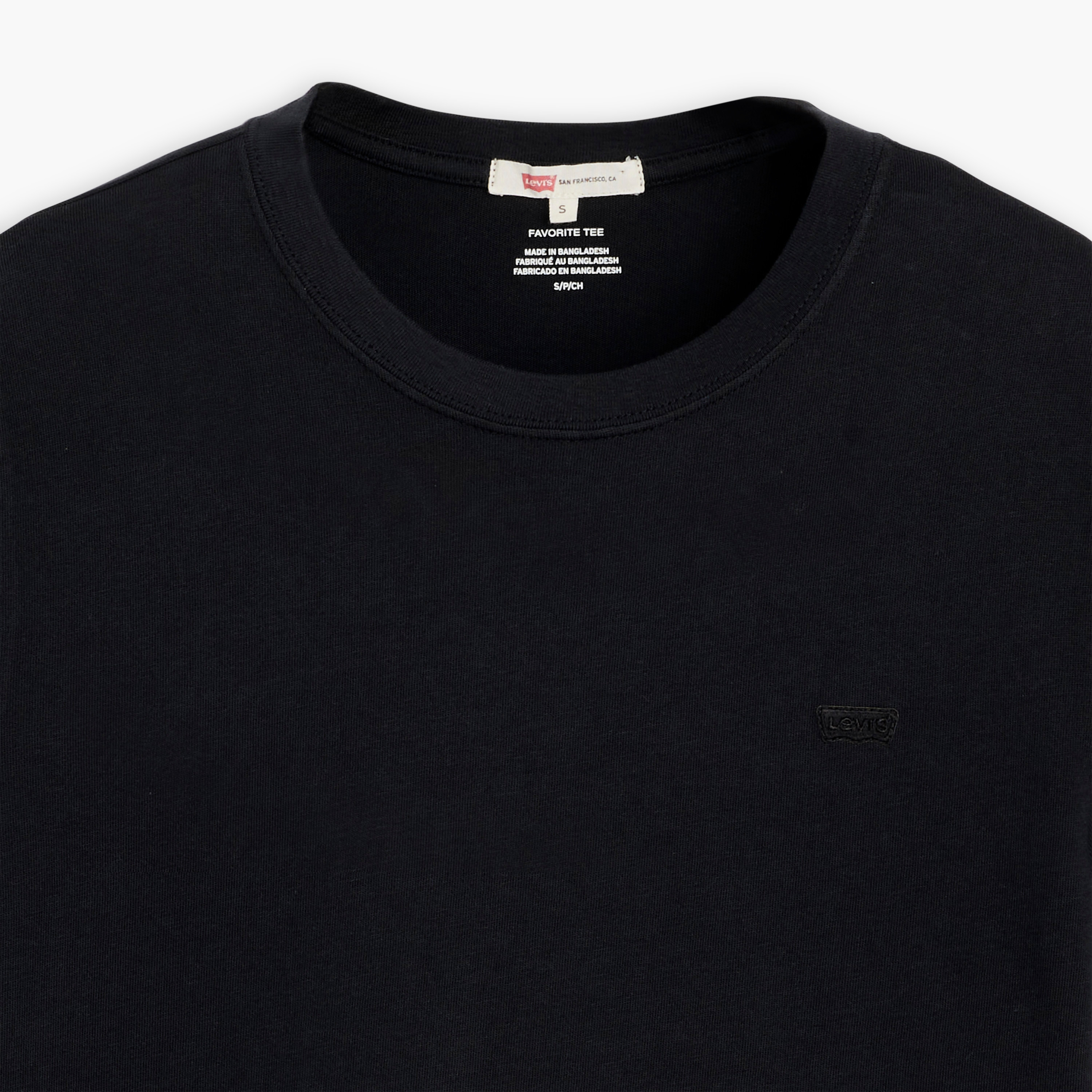 تي شيرت نسائي سادة بأكمام قصيرة ورقبة دائرية من ليفايس-women-clothing-tshirts-image-6