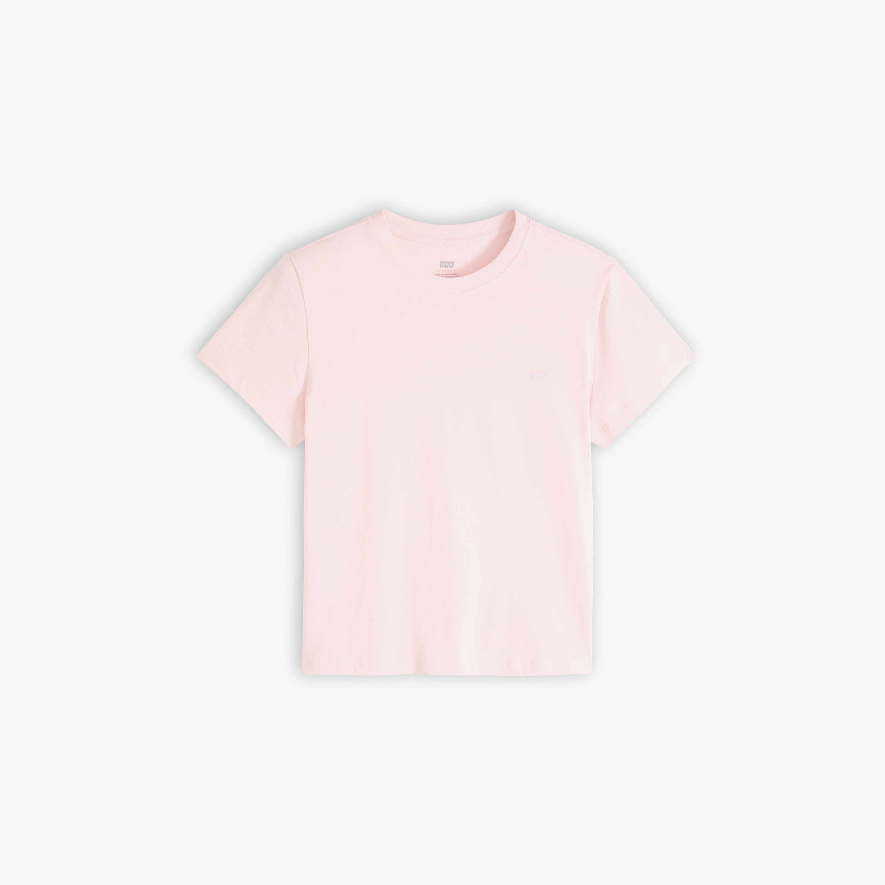 Levi's Plain Crew Neck Short Sleeves Women's T-Shirt-women-clothing-tshirts-image-4