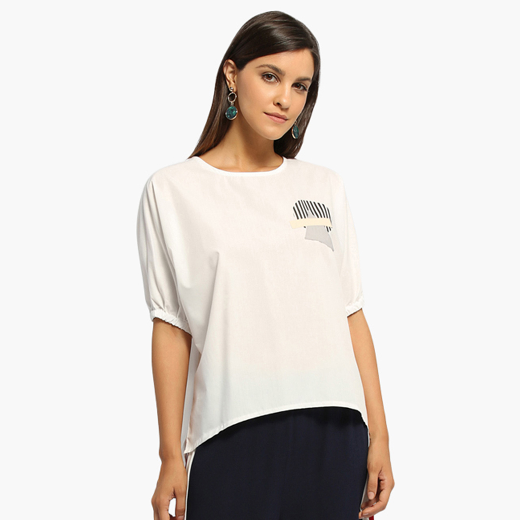 Rina Women Solid Cream Top-women-clothing-shirtsandblouses-blouses-image-1