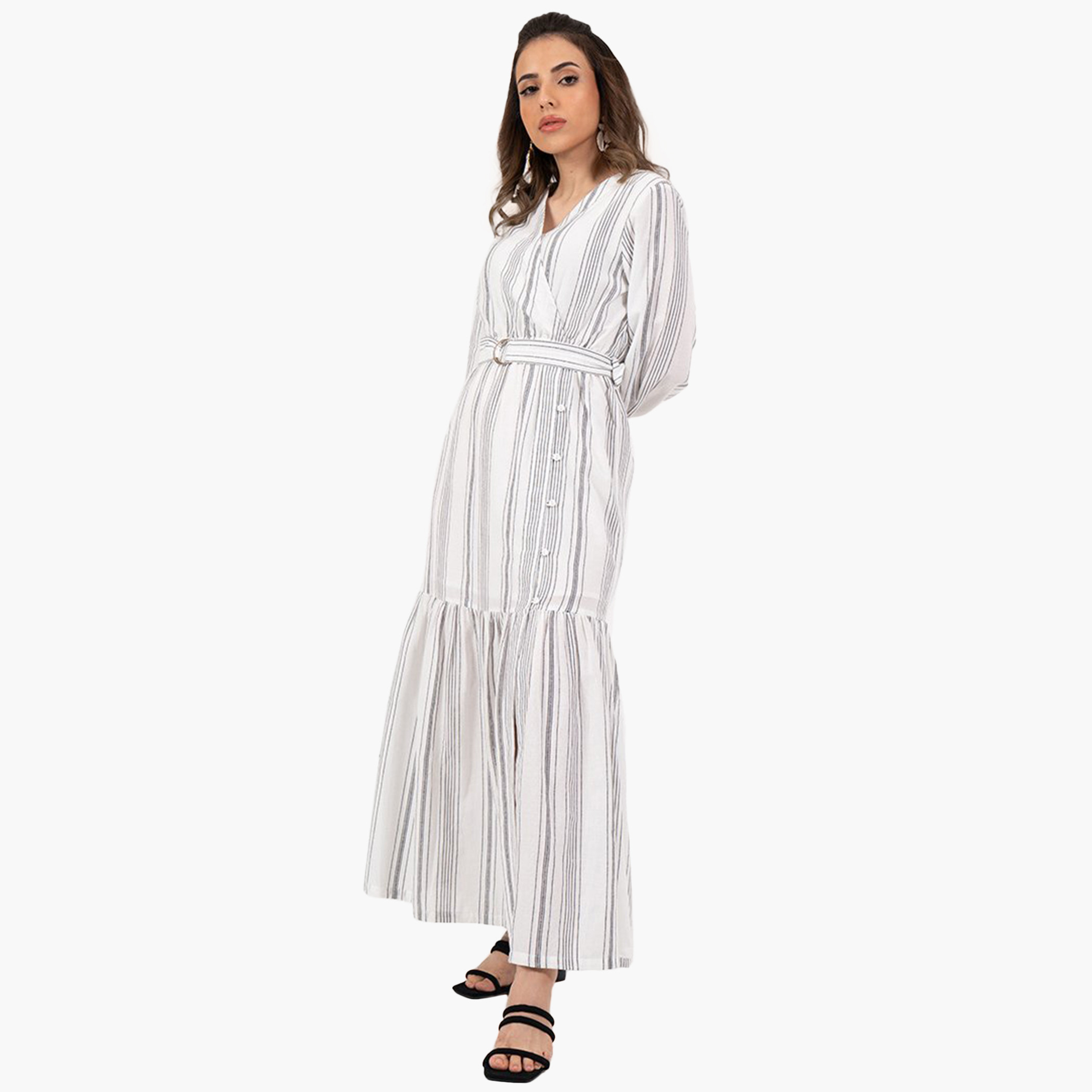 رينا  أبيض طويل فستان-women-clothing-dresses-image-1