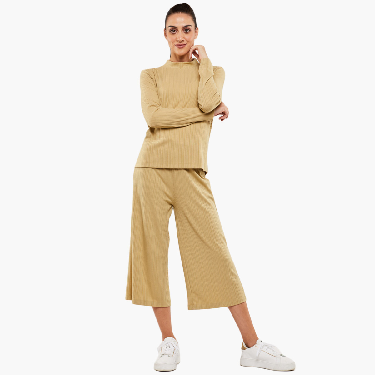 رينا  اللون البيج تي شيرت-women-clothing-tshirts-image-1