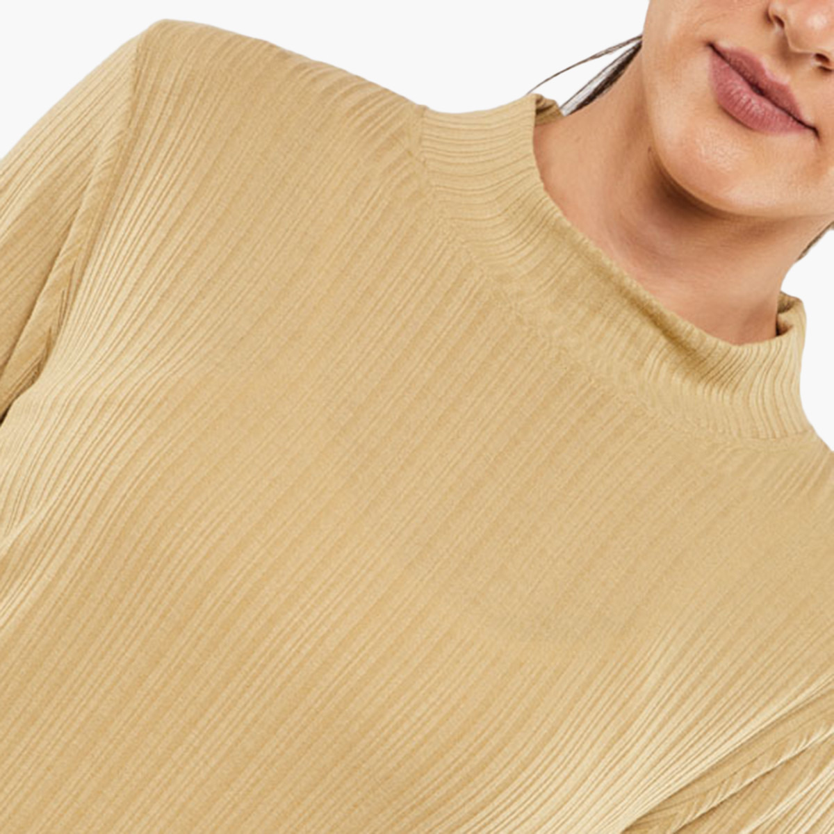 رينا  اللون البيج تي شيرت-women-clothing-tshirts-image-2