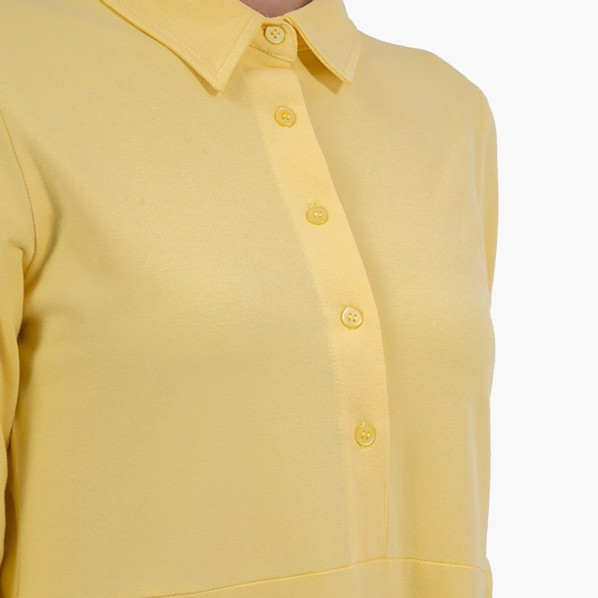 رينا  الأصفر متوسط الطول فستان-women-clothing-dresses-image-4