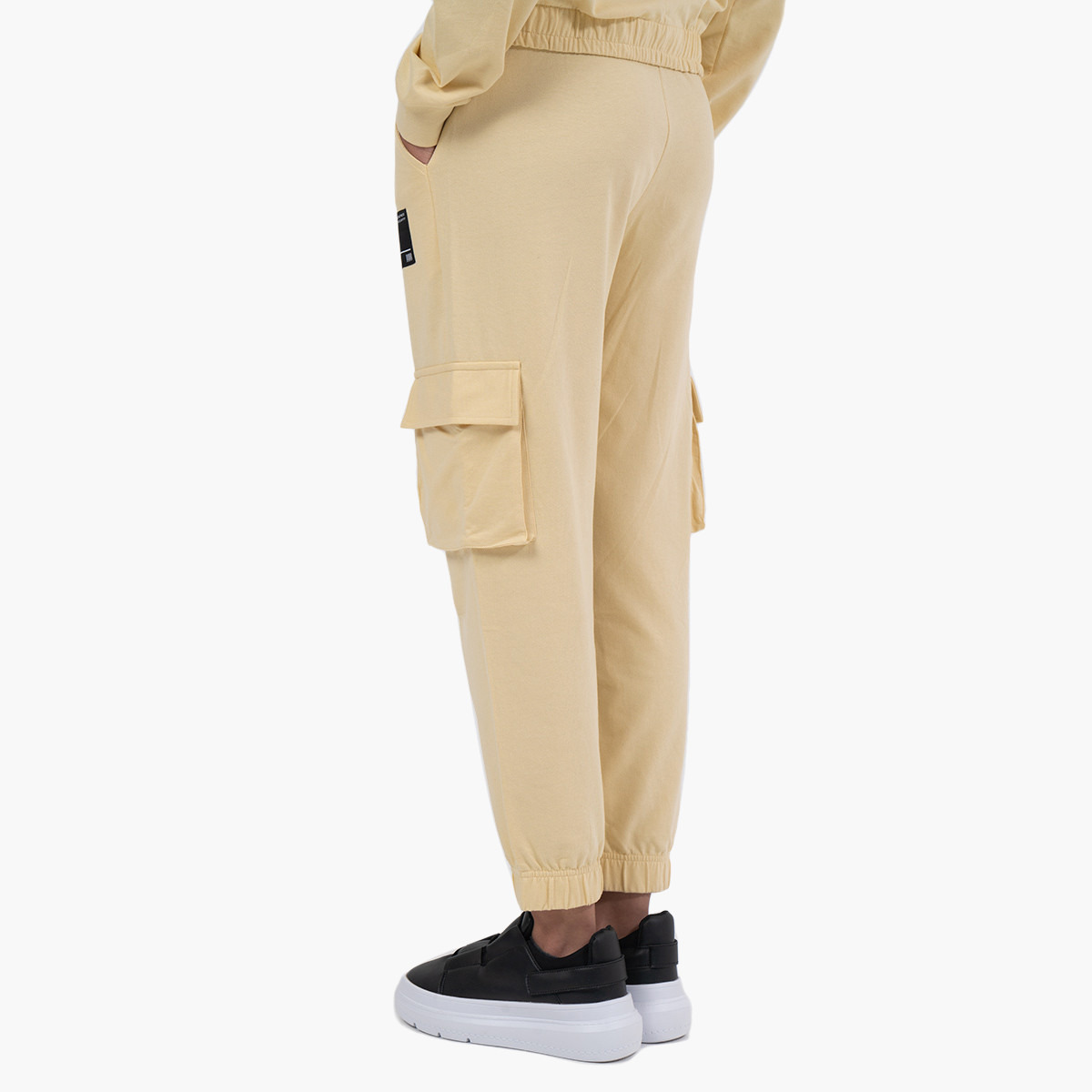 Rina Women Solid Drawstring Cargo Jogger-women-clothing-bottoms-joggers-image-3