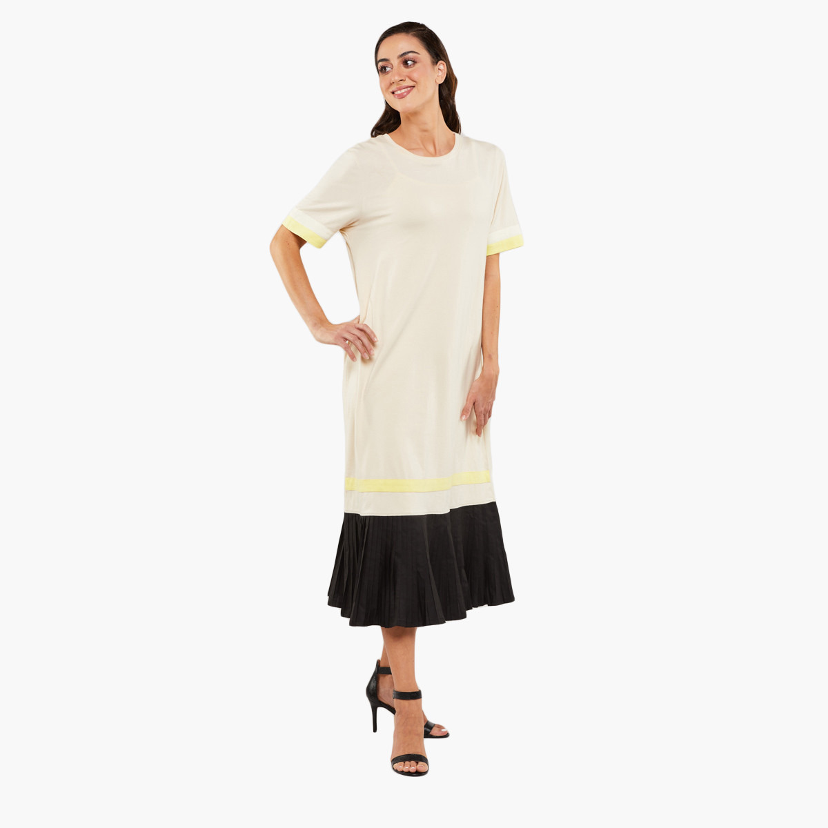Rina Women Ruffle Short Sleeves Midi Dress-women-clothing-dresses-image-5