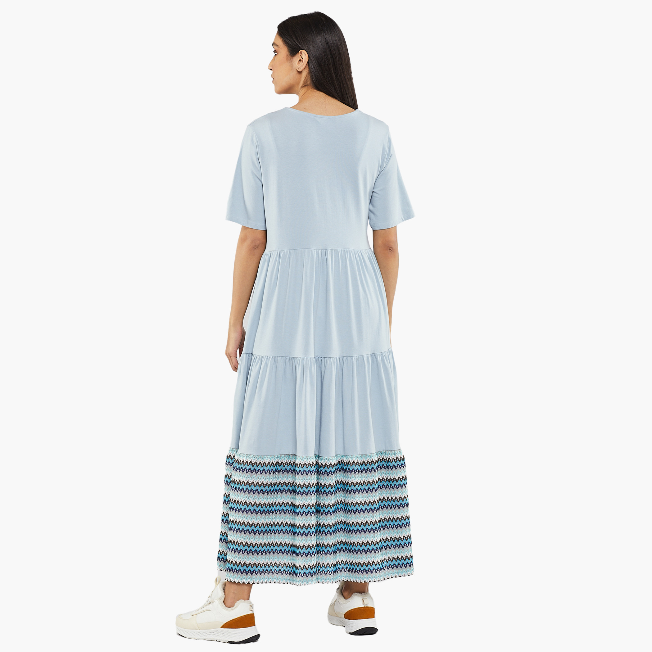 Rina Women Detailing Round Neck Maxi Dress-women-clothing-dresses-image-5