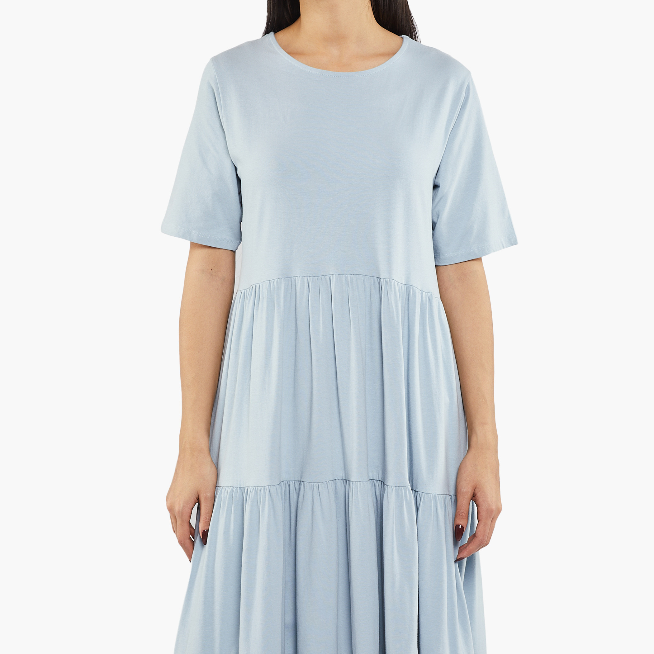 Rina Women Detailing Round Neck Maxi Dress-women-clothing-dresses-image-7