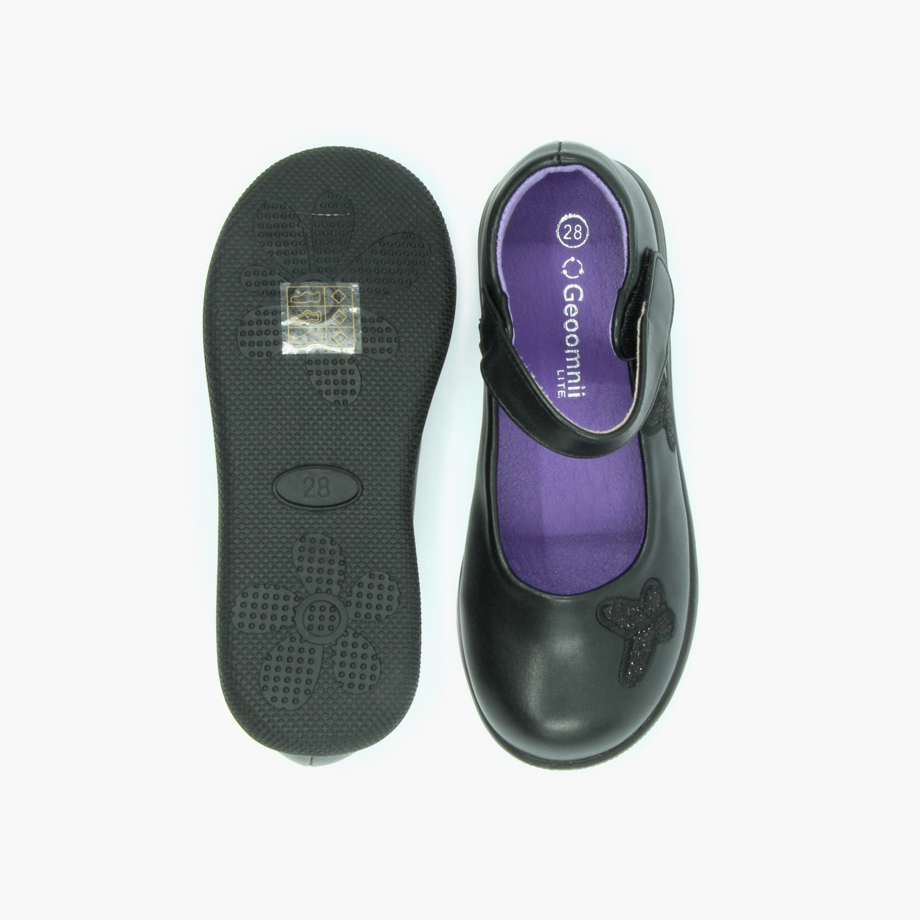 جيومني - حذاء ماري جين زفير2 للبنات بخطاف وحلقة| 0118-31-girls-shoes-schoolshoes-image-3