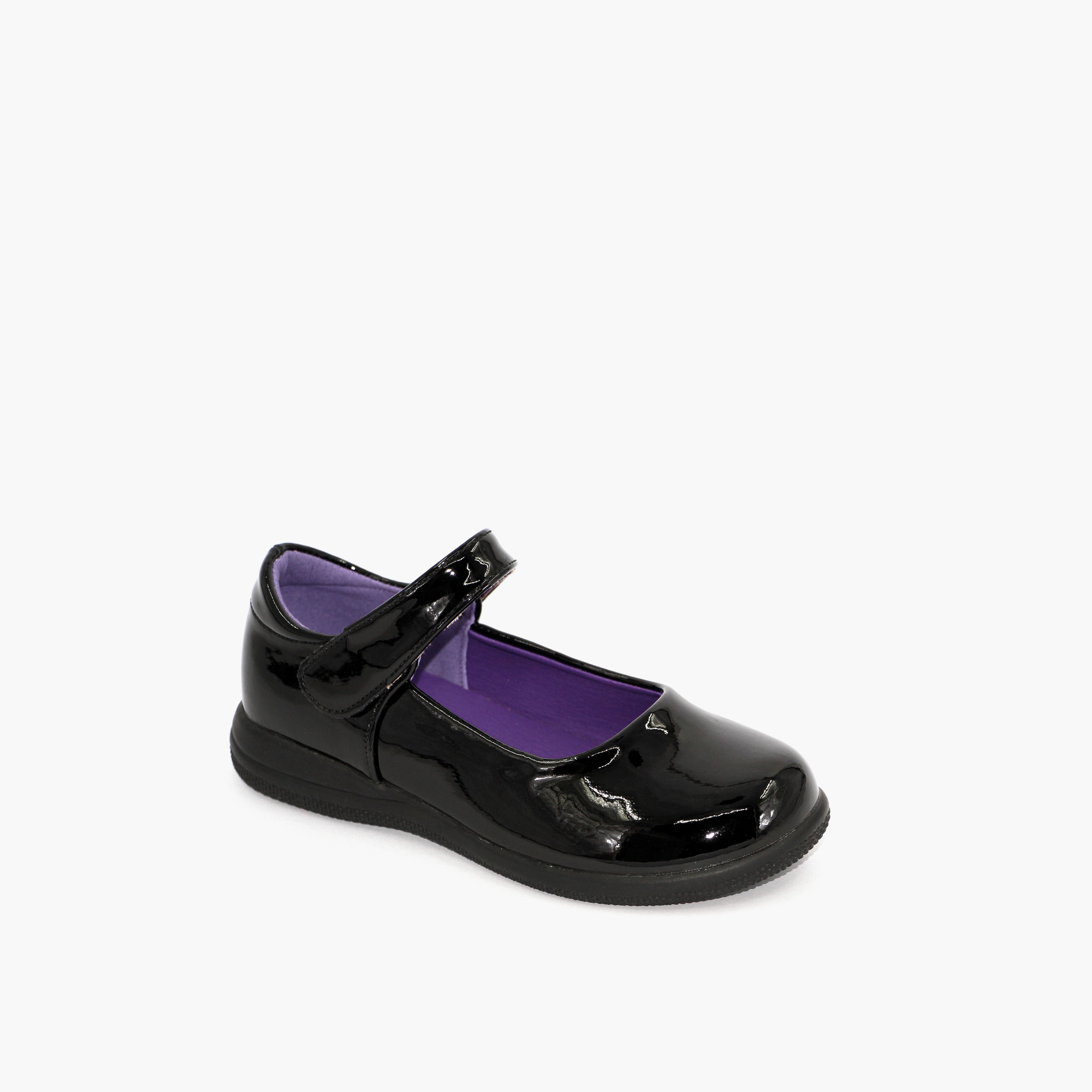 Geoomnii Girls Hook & Loop Jira 2 Mary Jane | 0118-9-girls-shoes-schoolshoes-image-1