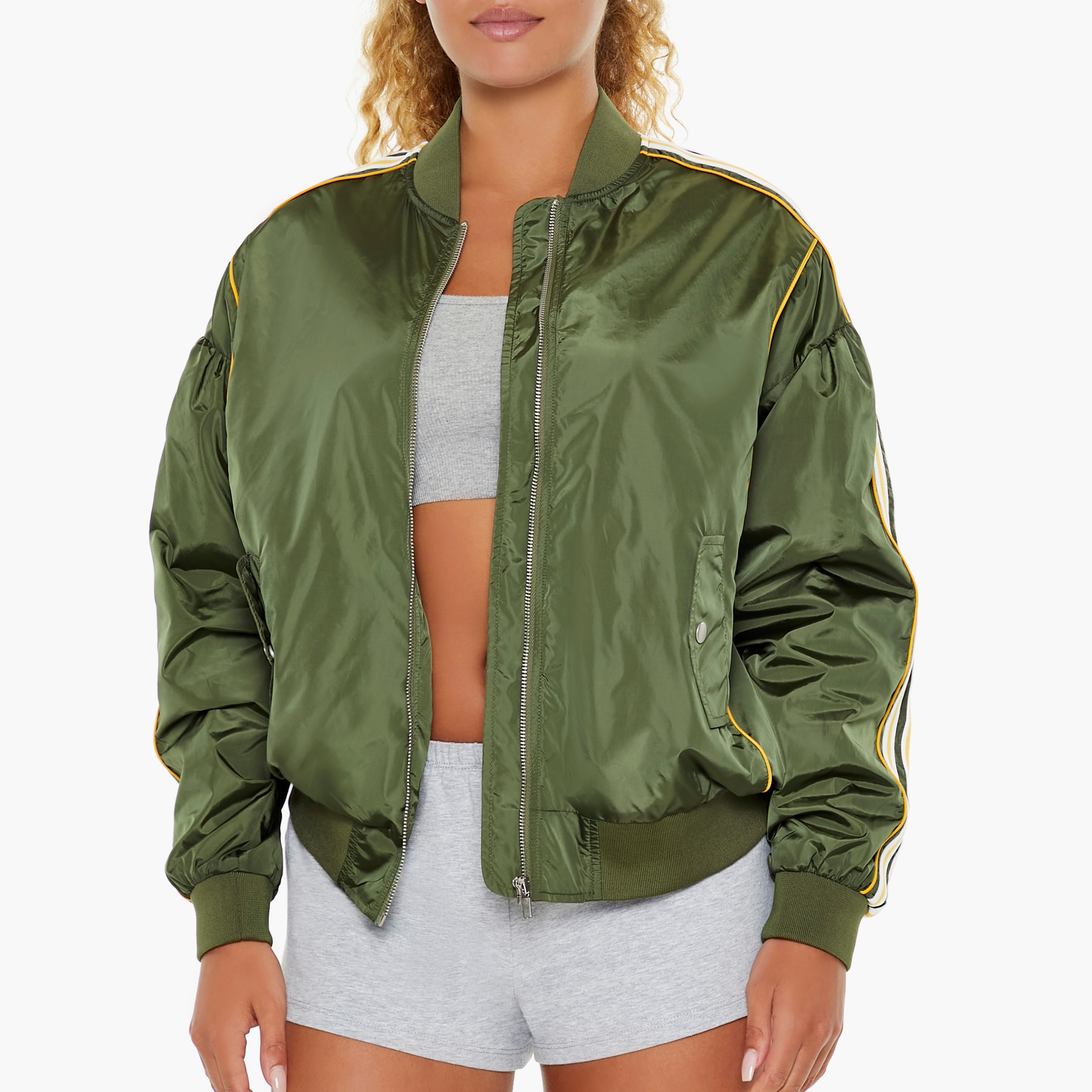 Forever 21 bomber jacket womens hotsell