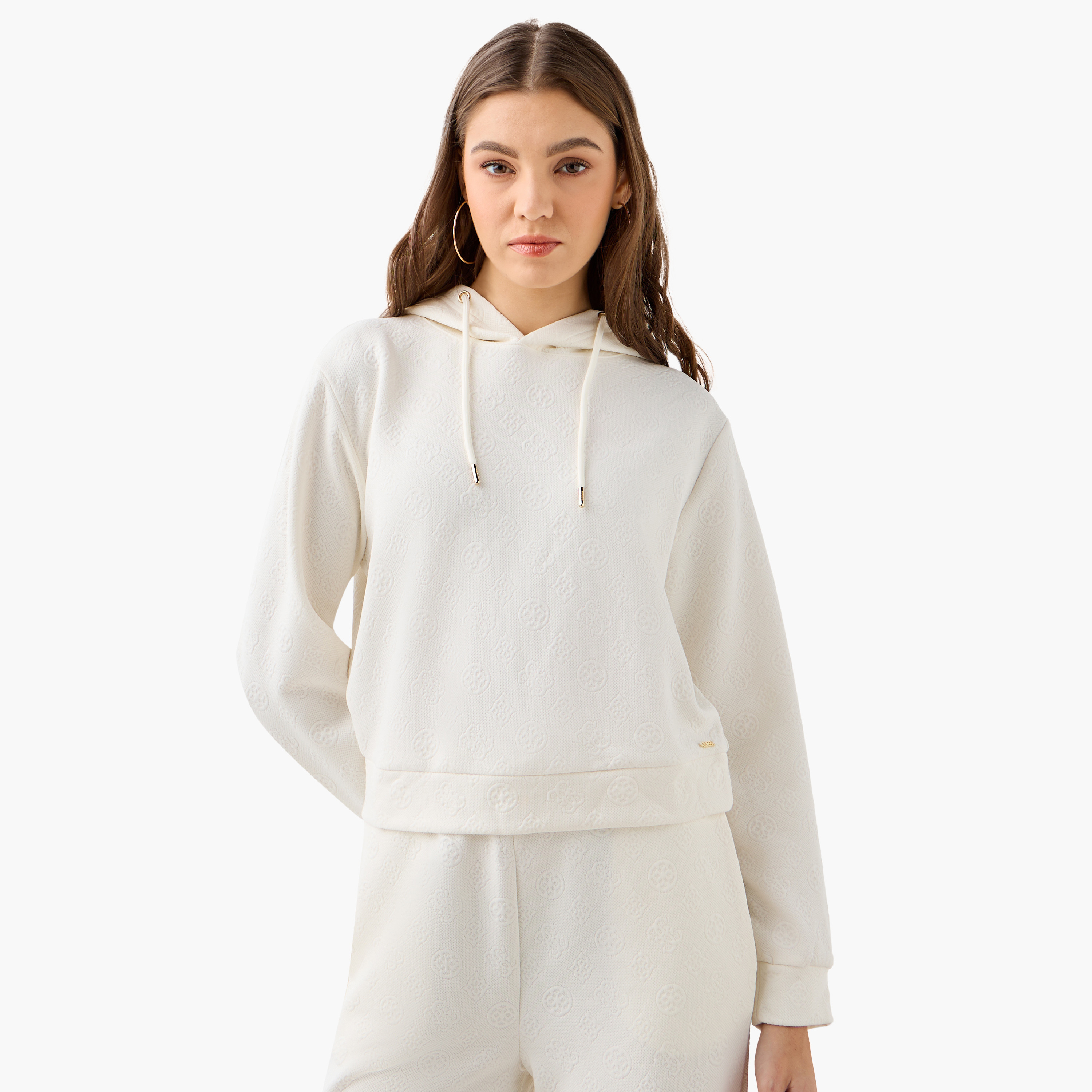 هودي جاكار بأكمام طويلة من جيس-women-winterwear-hoodiesandsweatshirts-hoodies-image-1