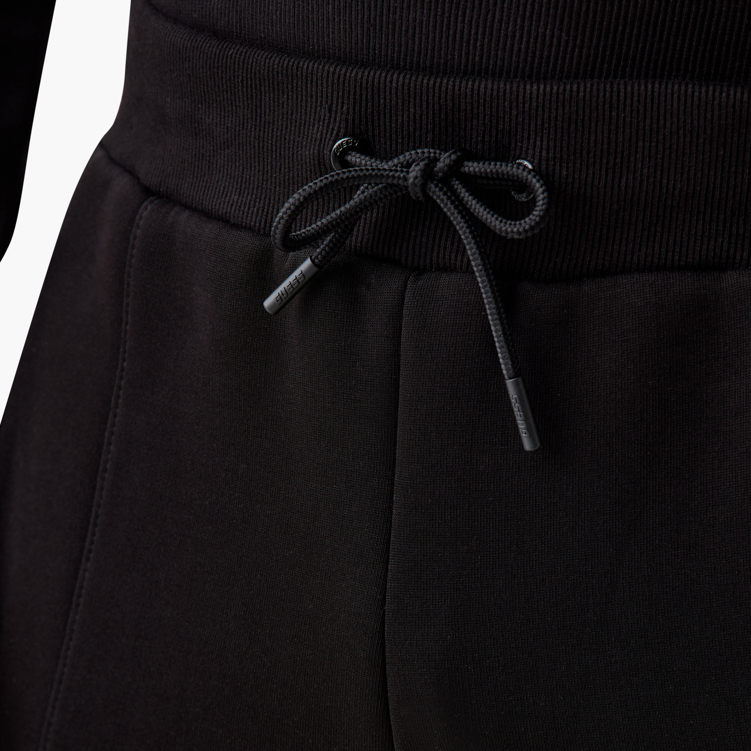 Guess Tape Detail Hoodie with Kangaroo Pocket and Long Sleeves-men-winterwear-hoodiesandsweatshirts-image-6