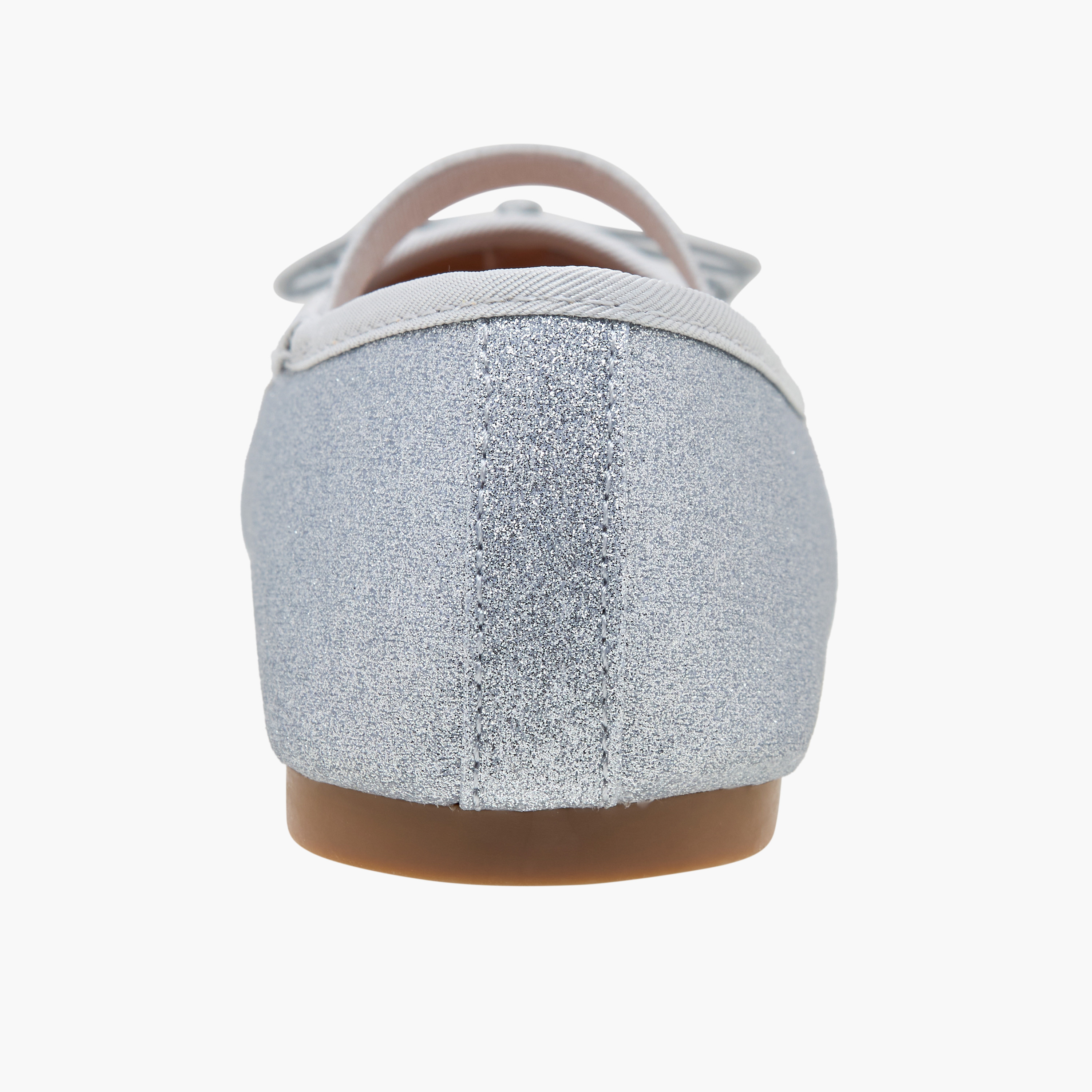 حذاء باليرينا بجليتر بارز الملمس للبنات من جونيورز-girls-shoes-ballerinas-image-5