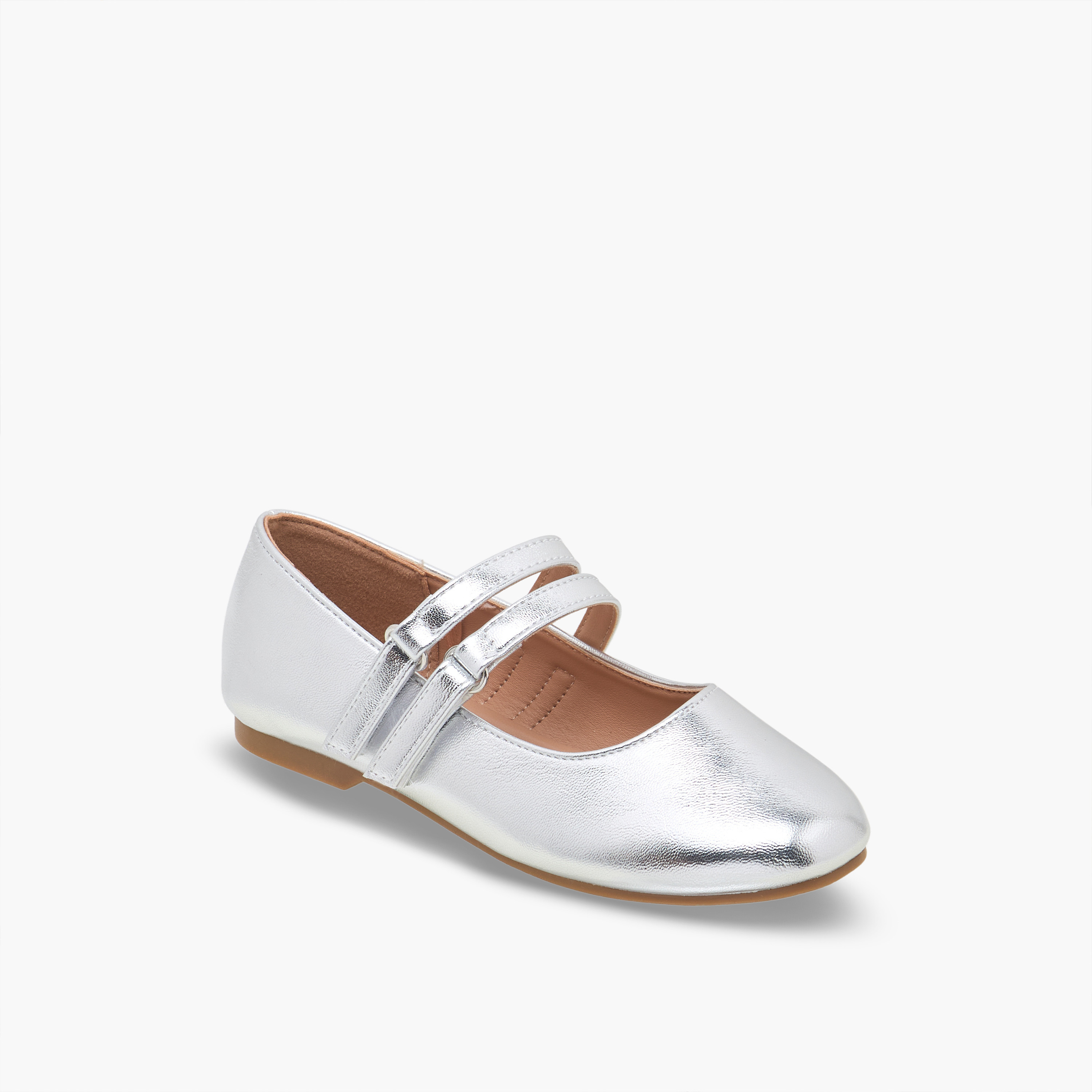 حذاء باليرينا بشريط إغلاق للبنات من جونيورز-girls-shoes-maryjanes-image-2