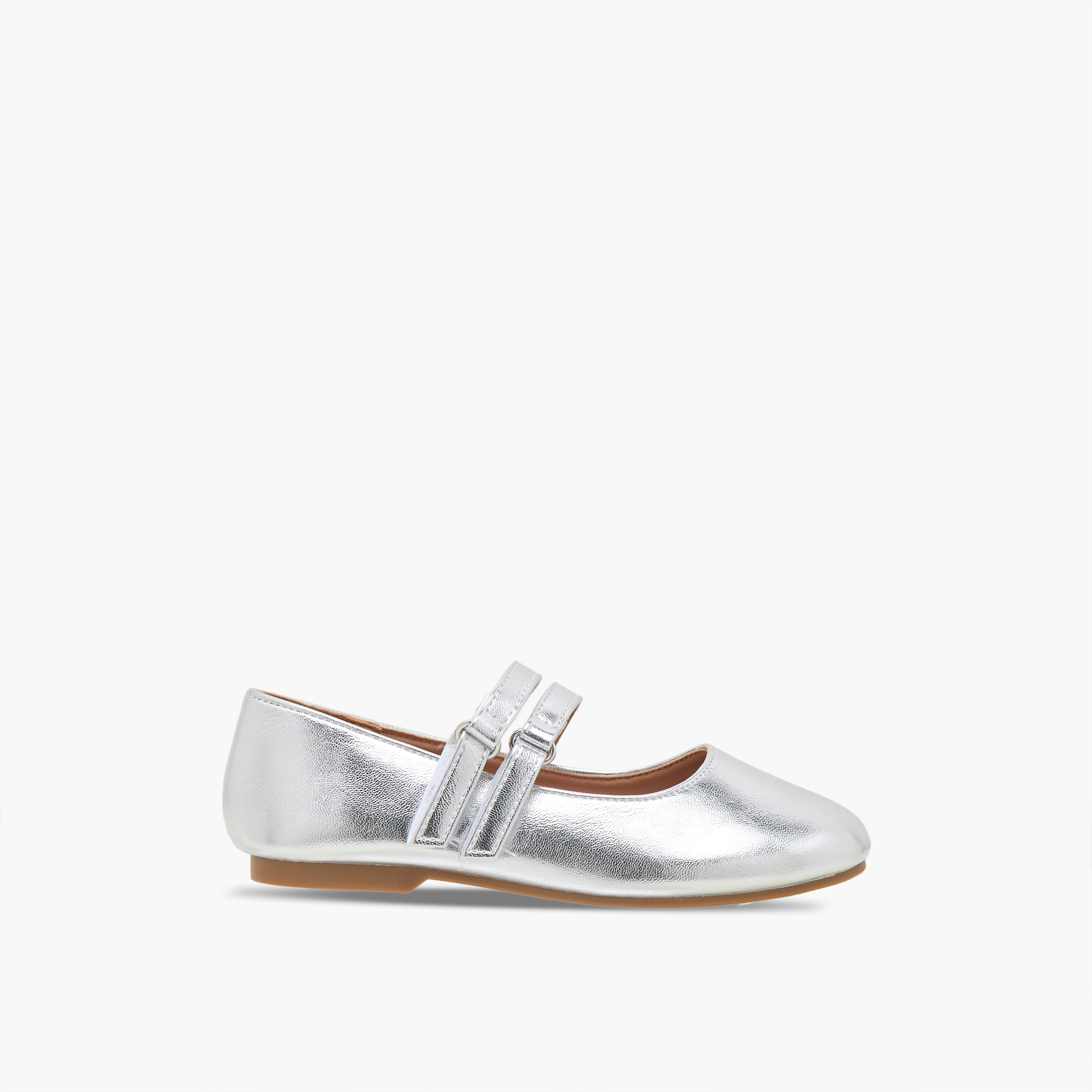 حذاء باليرينا بشريط إغلاق للبنات من جونيورز-girls-shoes-maryjanes-image-3
