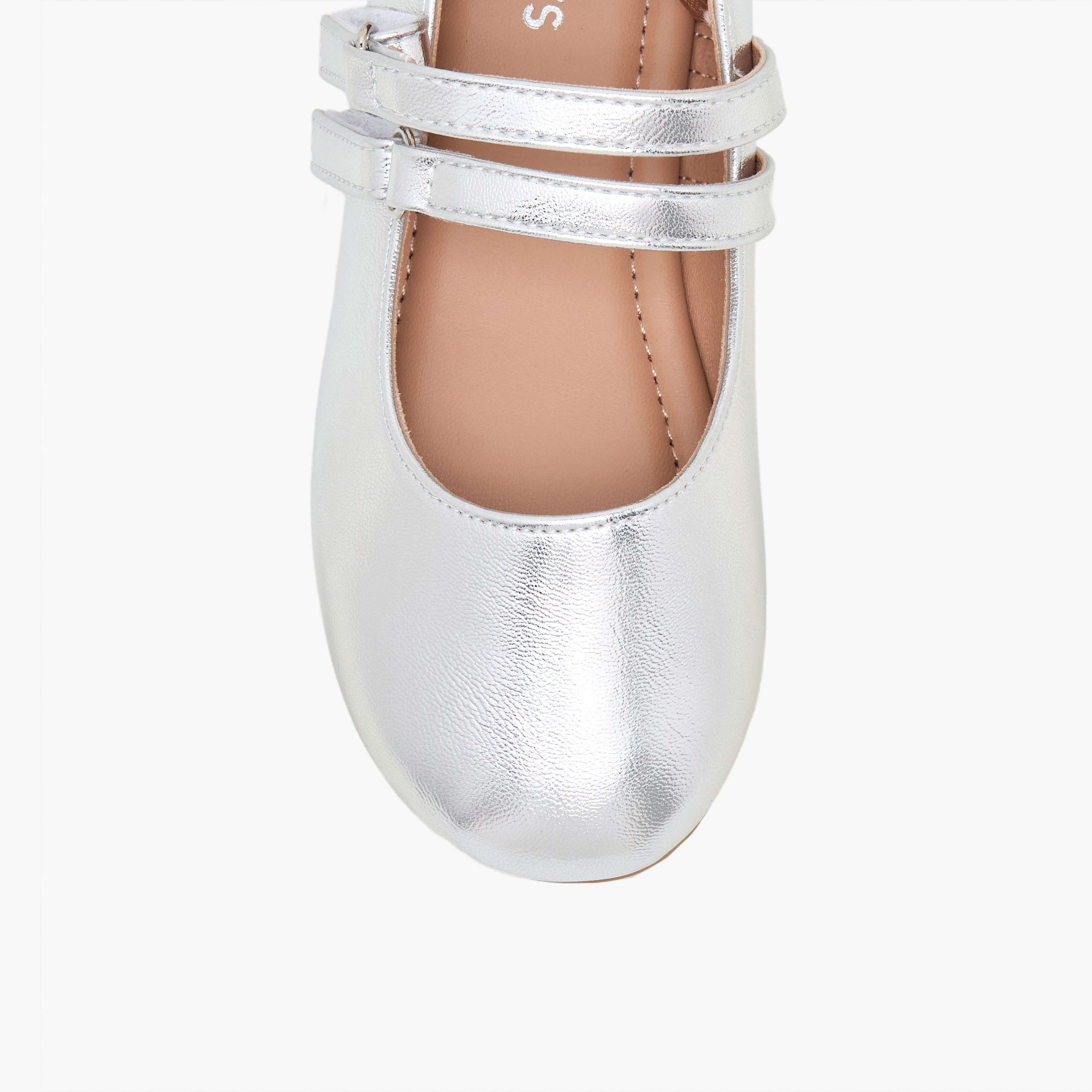 حذاء باليرينا بشريط إغلاق للبنات من جونيورز-girls-shoes-maryjanes-image-4