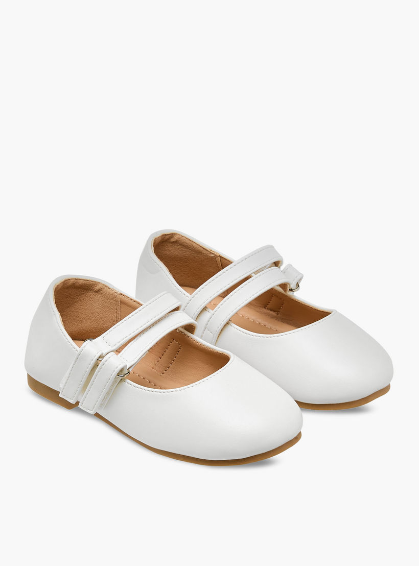 حذاء باليرينا بشريط إغلاق للبنات من جونيورز-girls-shoes-maryjanes-image-1