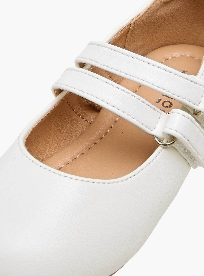 حذاء باليرينا بشريط إغلاق للبنات من جونيورز-girls-shoes-maryjanes-image-7