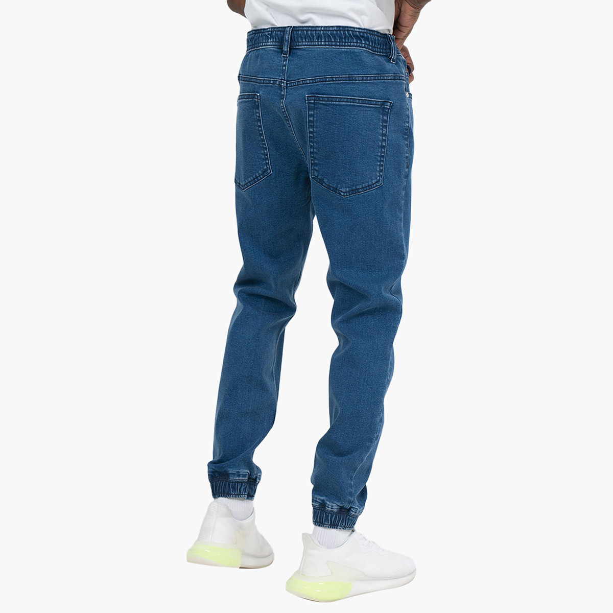 بلوايج أزرق بانت عداء ببطء-men-clothing-bottoms-joggers-image-3