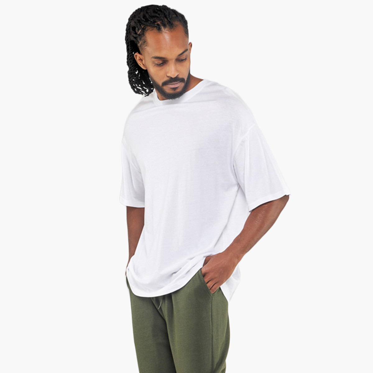 بلوايج أبيض تي شيرت-men-clothing-tshirtsandpolos-tshirts-image-1