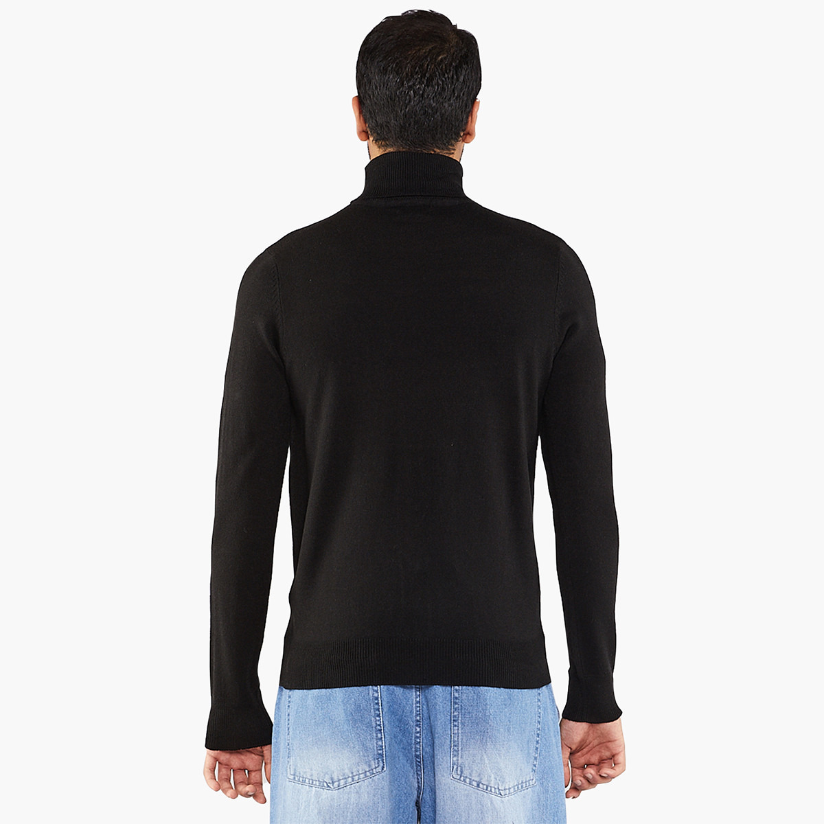 BlueAge Men Solid High Neck Pull Over-men-clothing-sweatersandpullovers-image-2