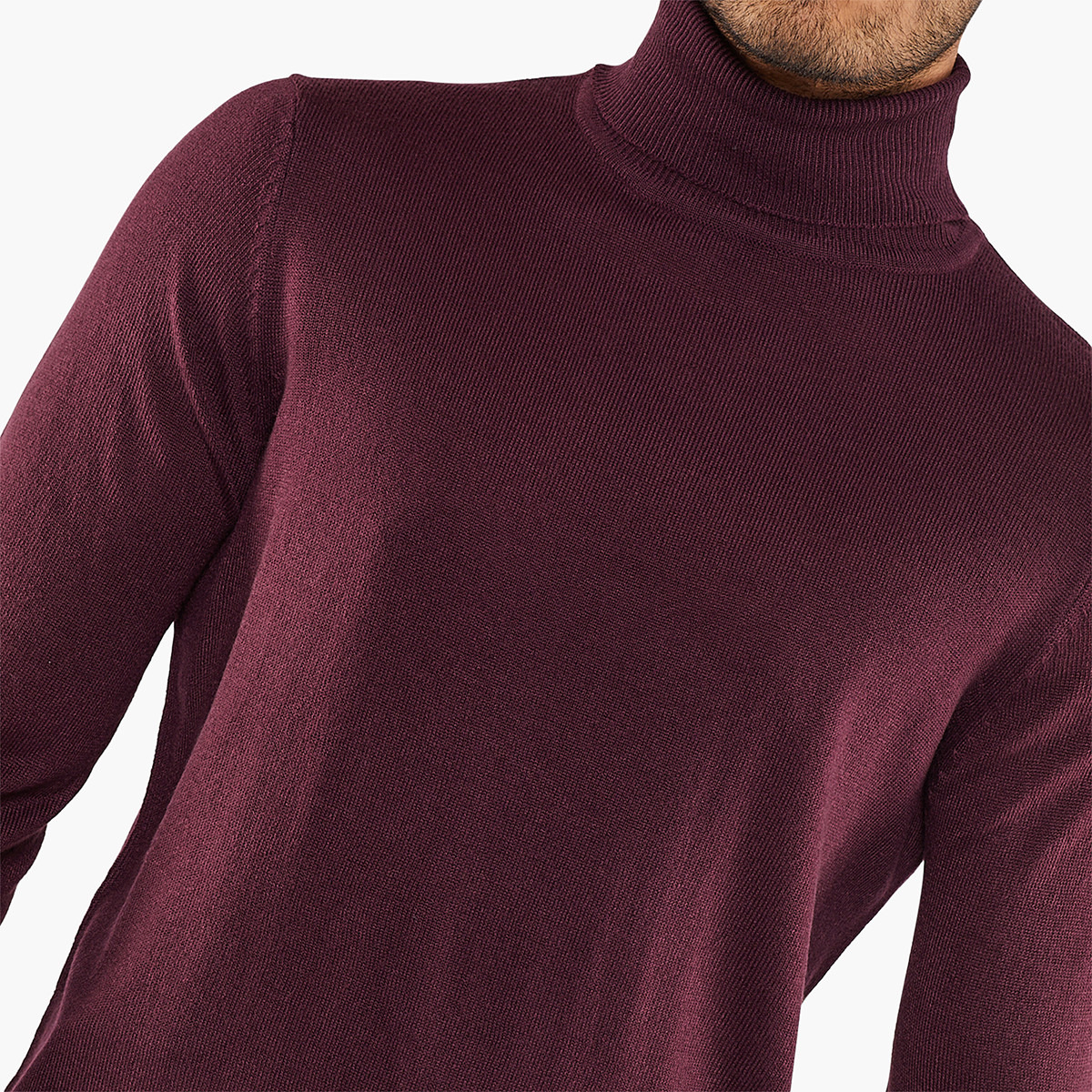 BlueAge Men Solid High Neck Pull Over-men-clothing-sweatersandpullovers-image-2