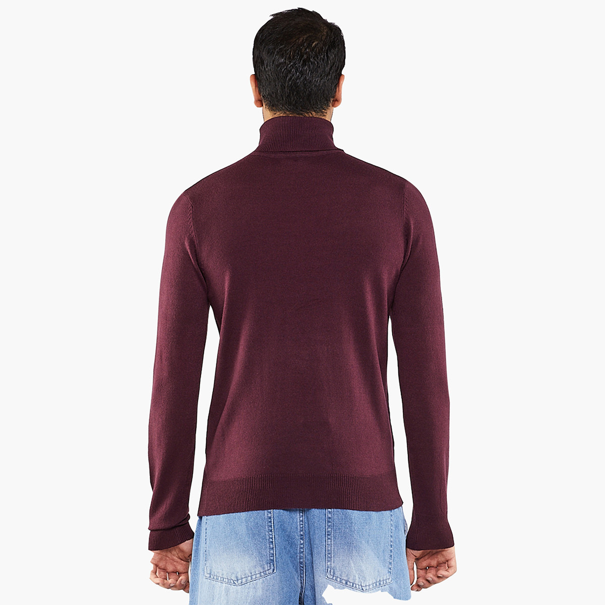 BlueAge Men Solid High Neck Pull Over-men-clothing-sweatersandpullovers-image-4