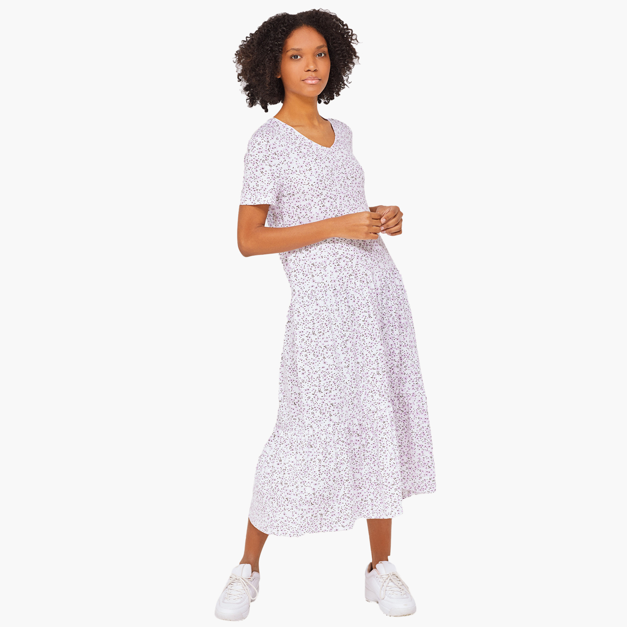 بلوايج  متوسط الطول فستان-women-clothing-dresses-image-1