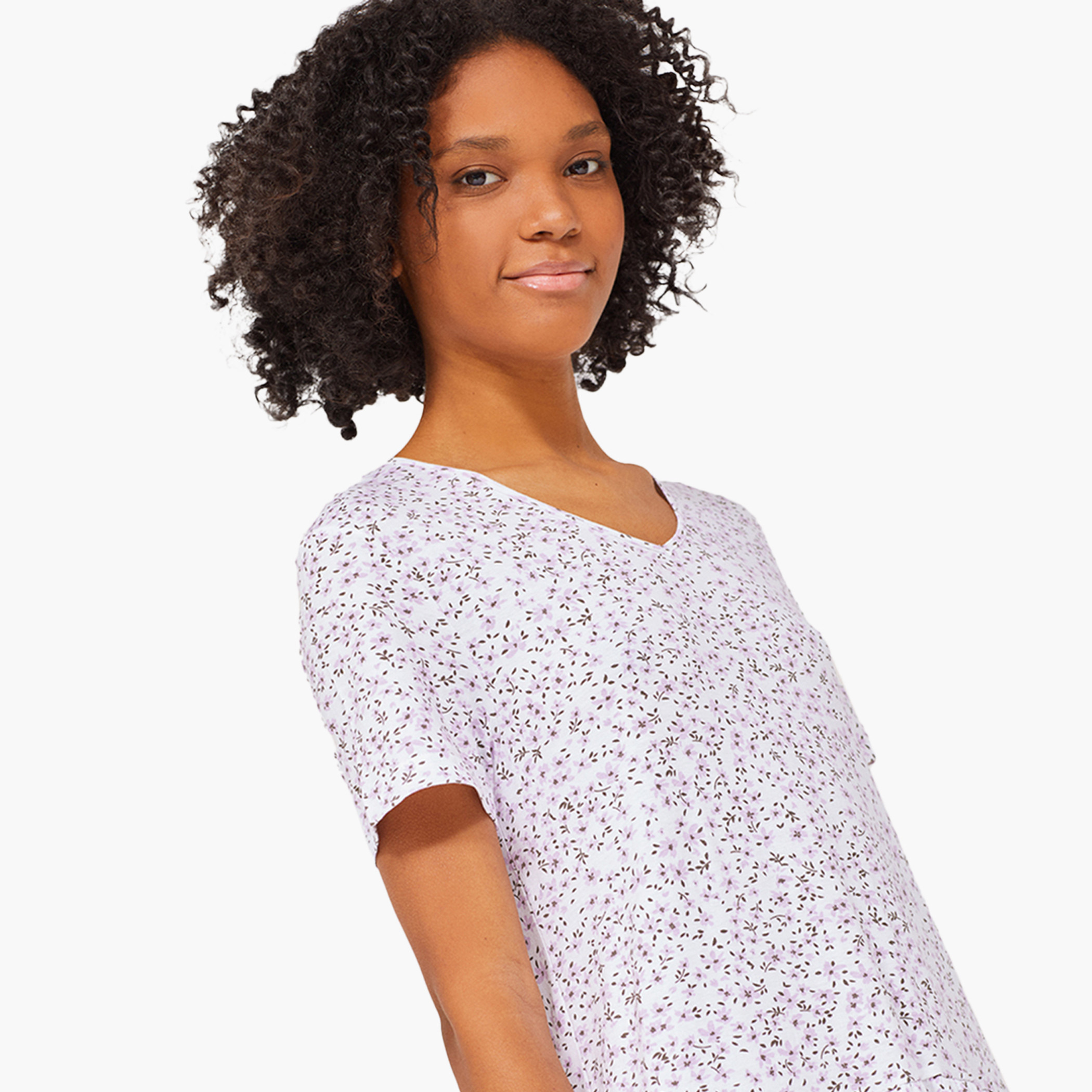 BlueAge Cotton Mix Polka Dot Women White Midi Dress-women-clothing-dresses-image-2