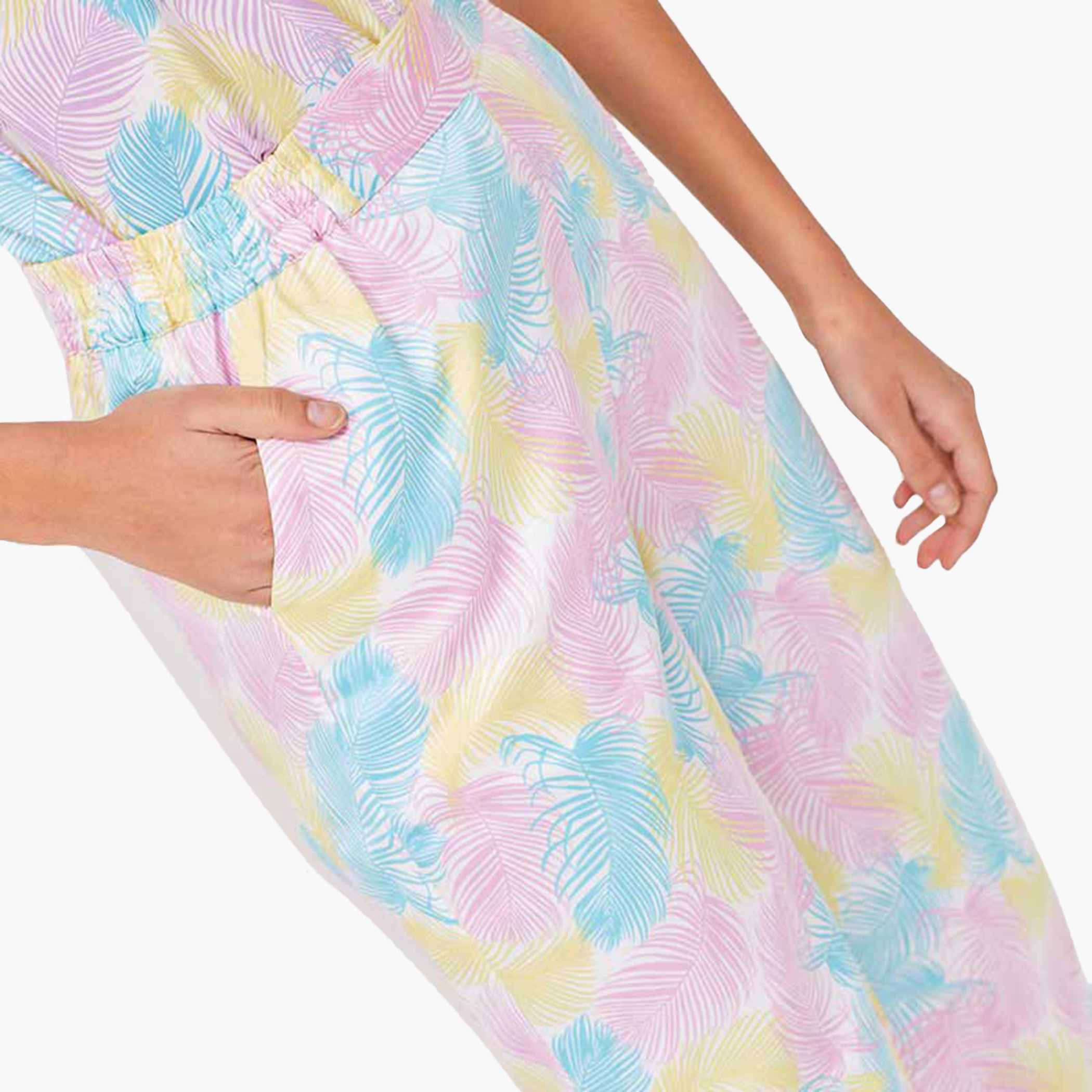 BlueAge Cotton Mix Solid Women White Day Dreamy Lounge Pant-women-clothing-nightwear-pyjamas-bottoms-image-2