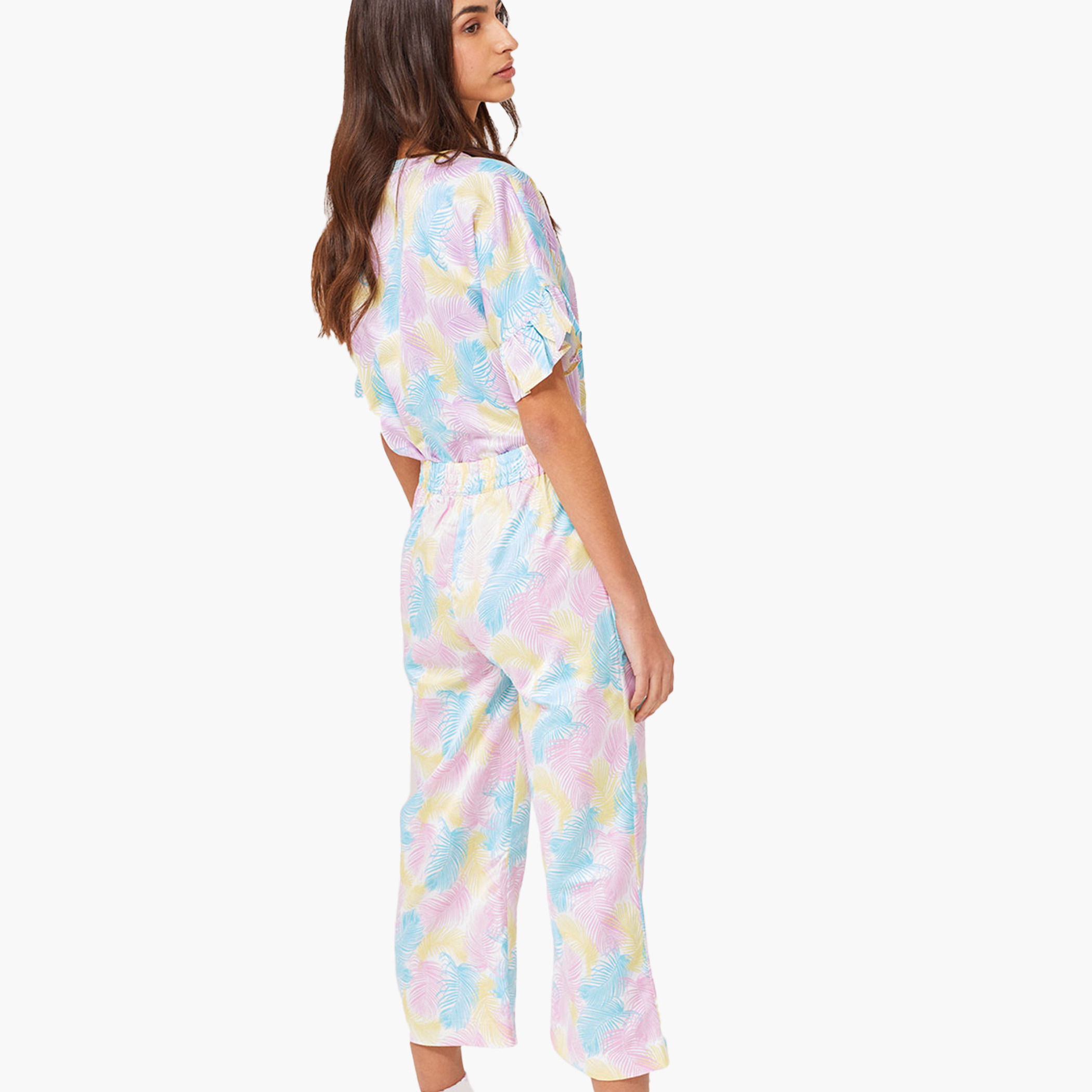 بلوايج أبيض لباس نوم-women-clothing-nightwear-pyjamas-bottoms-image-3